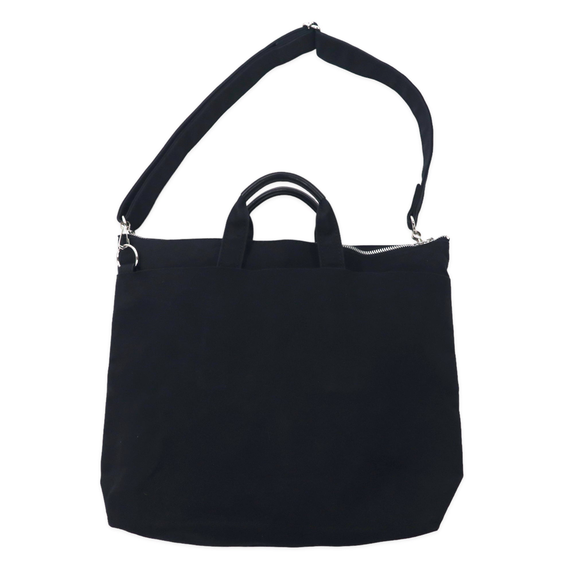 Tembea 2way shoulder bag tote bag black canvas Japan MADE