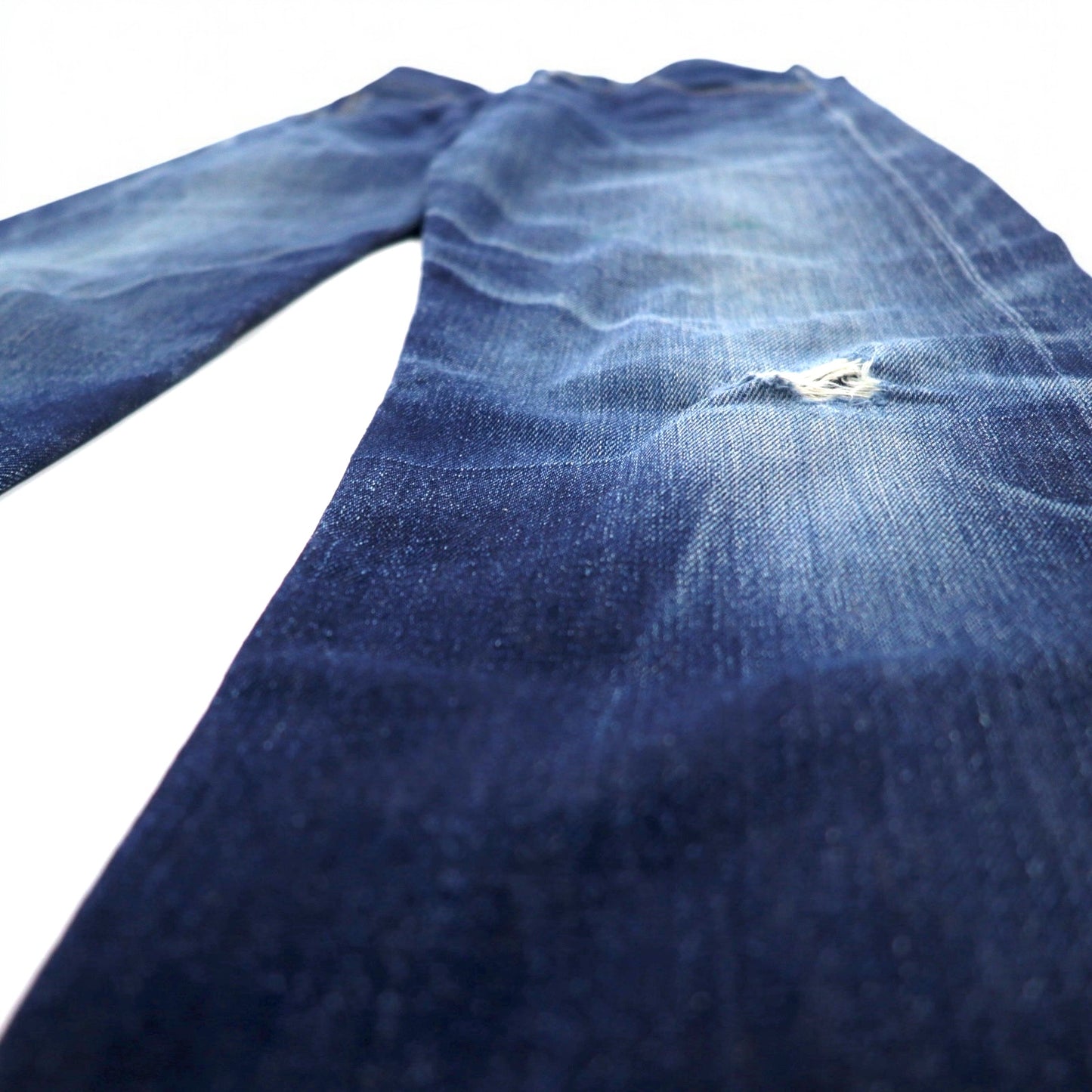 Levi's 90年代 USA製 バレンシア工場 501XX ビッグE セルビッヂ デニムパンツ S インディゴ ブルー ボタン裏555