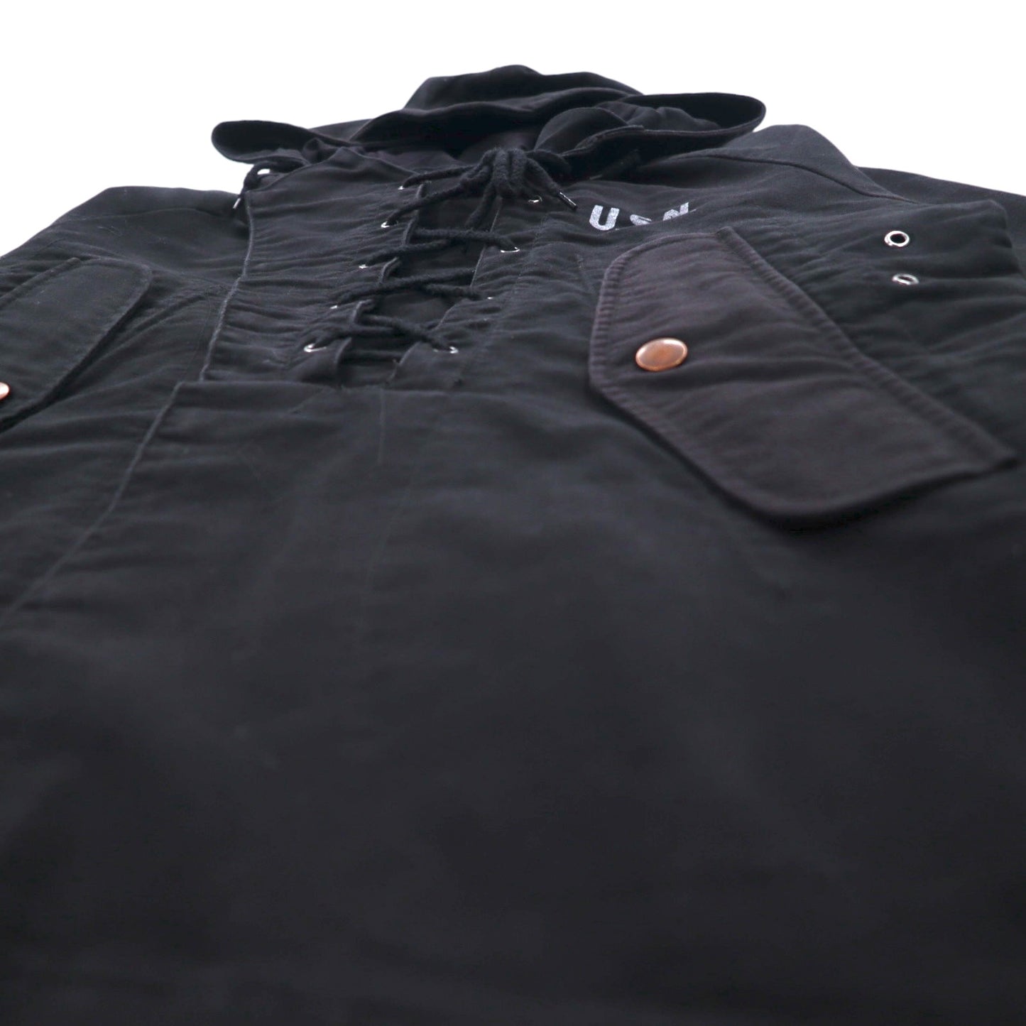 US NAVY 米軍 WET WEATHER PARKA デッキ パーカー M ミリタリー YMCL KY FSN-8405-171:1421 デッドストック 未使用品