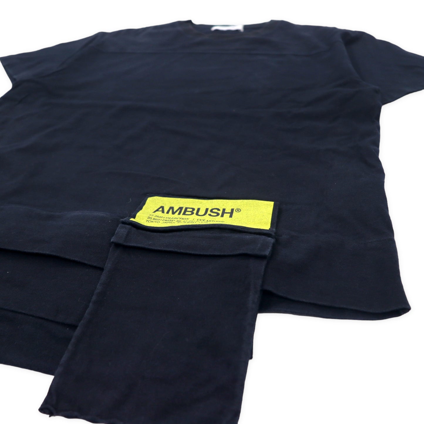 ambush ドッキング ロゴTシャツ 3 ブラック ポケット 12112078 日本製
