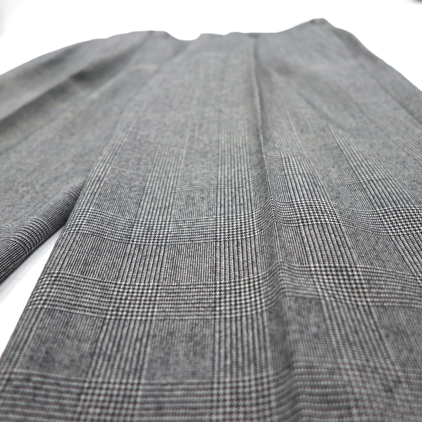 Brooks Brothers 2B セットアップ スーツ L グレンチェック ウール 2タック ワイド センタープレス