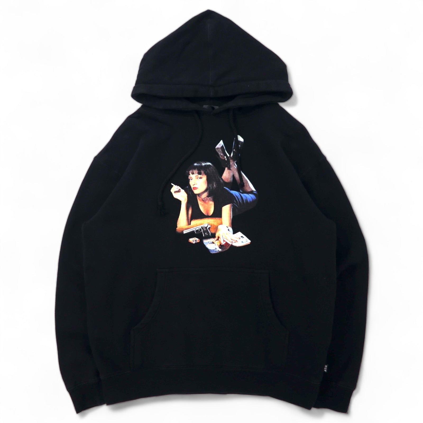 Triple Triangle Huf Pulp Fiction Mia Hoodie Pulp Fiction Huf Logo