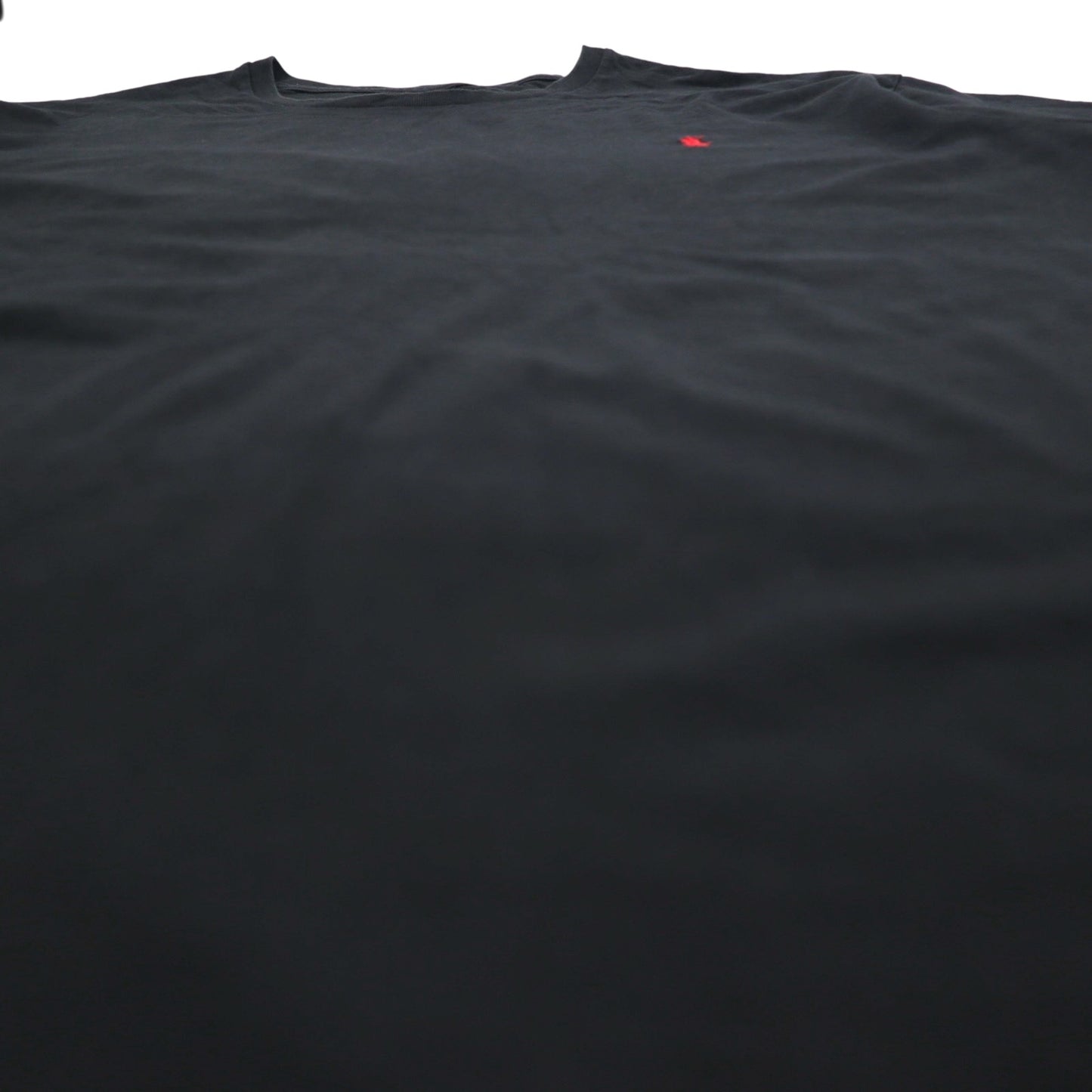 POLO RALPH LAUREN Small Pony Embroidered T-Shirt 3XL Big Size Black Cotton