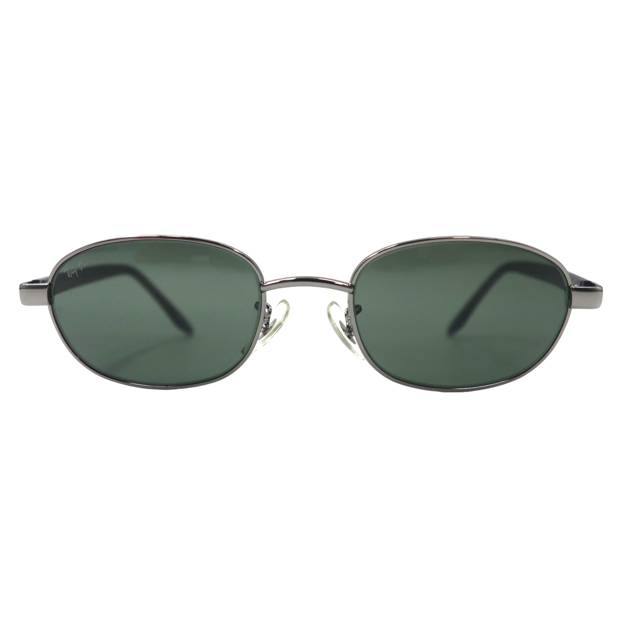 RAY-BAN Sunglasses Oval Black W2980 Bosch Lomb MADE B & L 