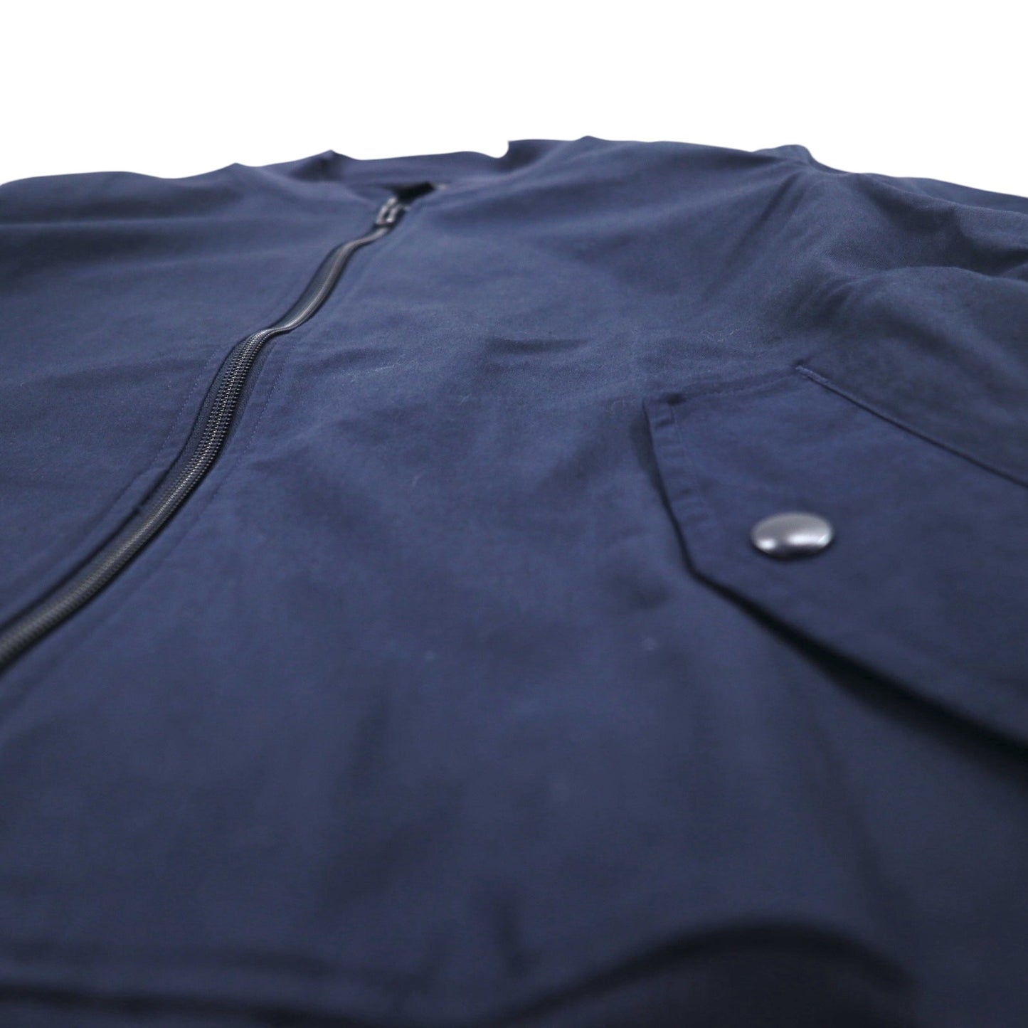 adidas MA-1 ボンバージャケット フライトジャケット S ネイビー コットン MFIBOMBJKAP GV5136