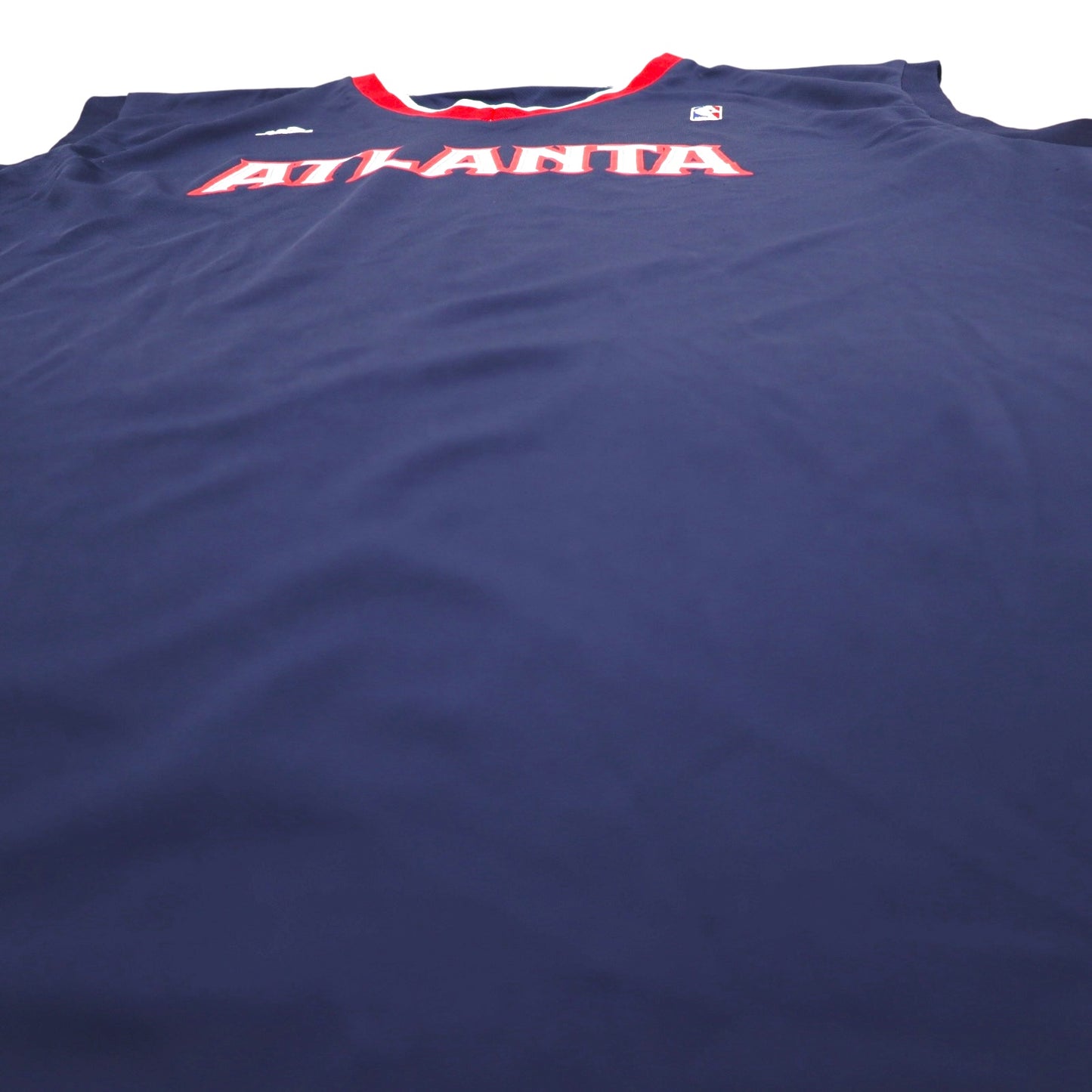 adidas ゲームシャツ バスケット ユニフォーム タンクトップ 2XL ビッグサイズ ネイビー NBA Atlanta Hawks