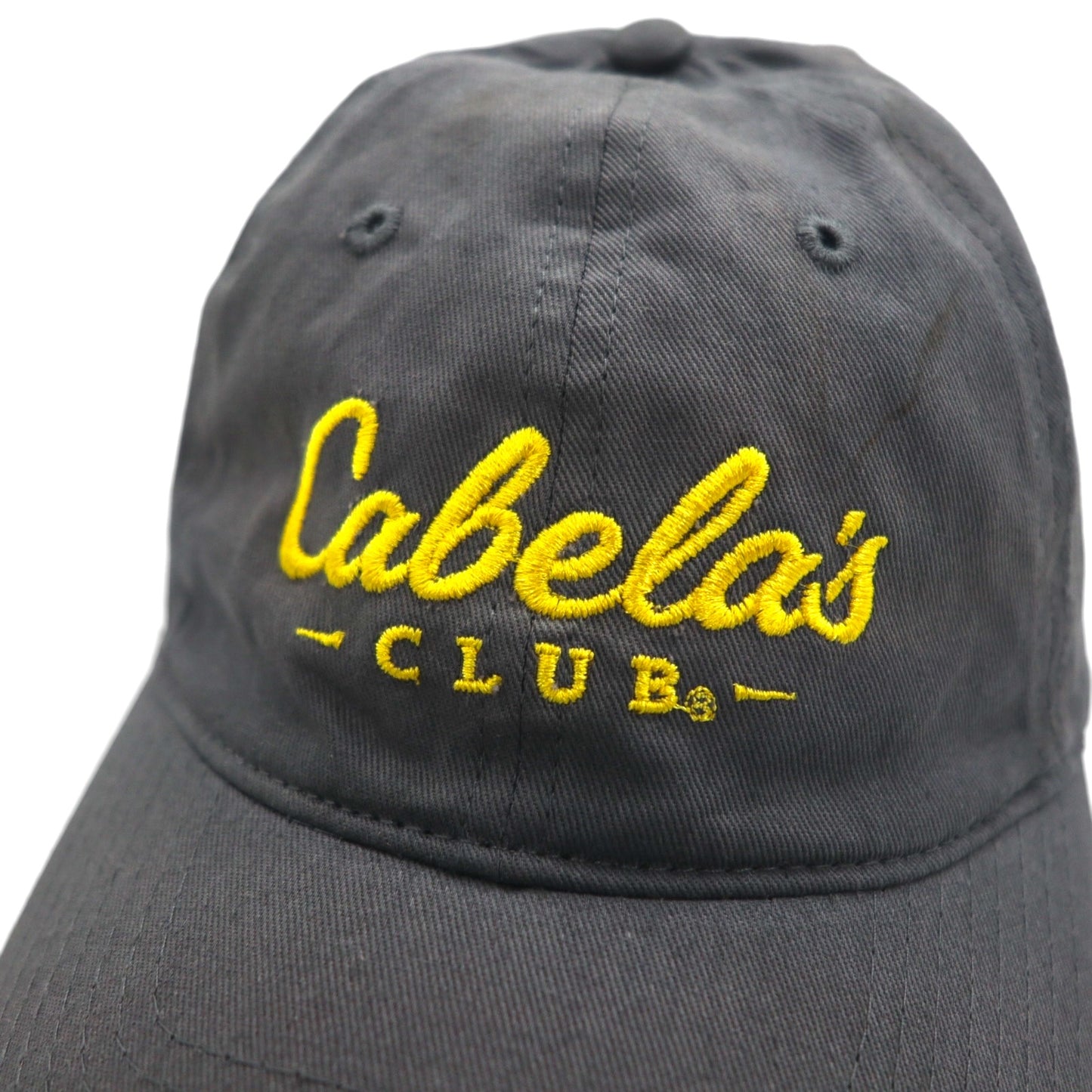 Cabela's アウトドア ベースボールキャップ FREE ベルト グレー コットン