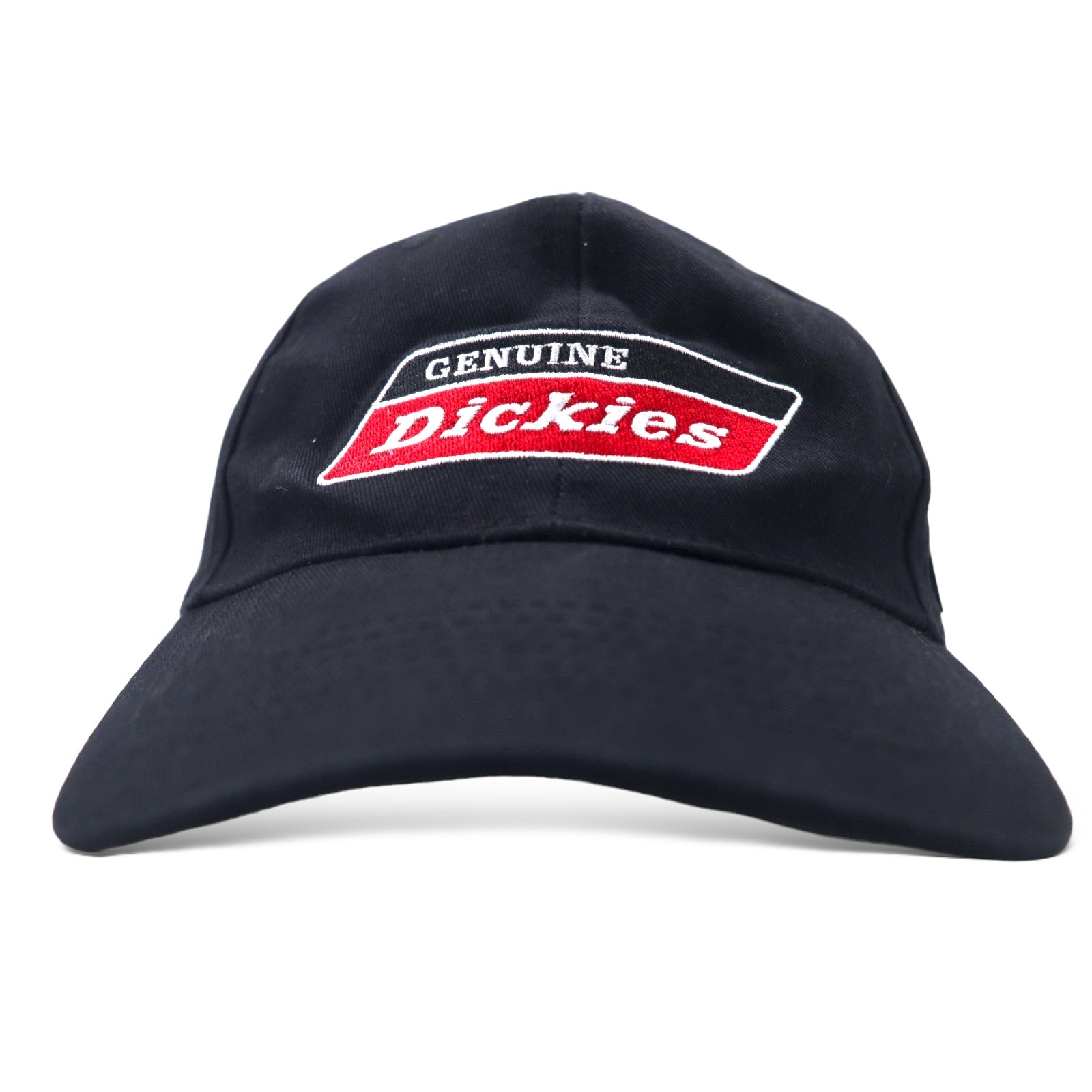 Dickies Logo Embroidery 6 Panel Cap ONE Black Cotton Snapback – 日本然リトテ