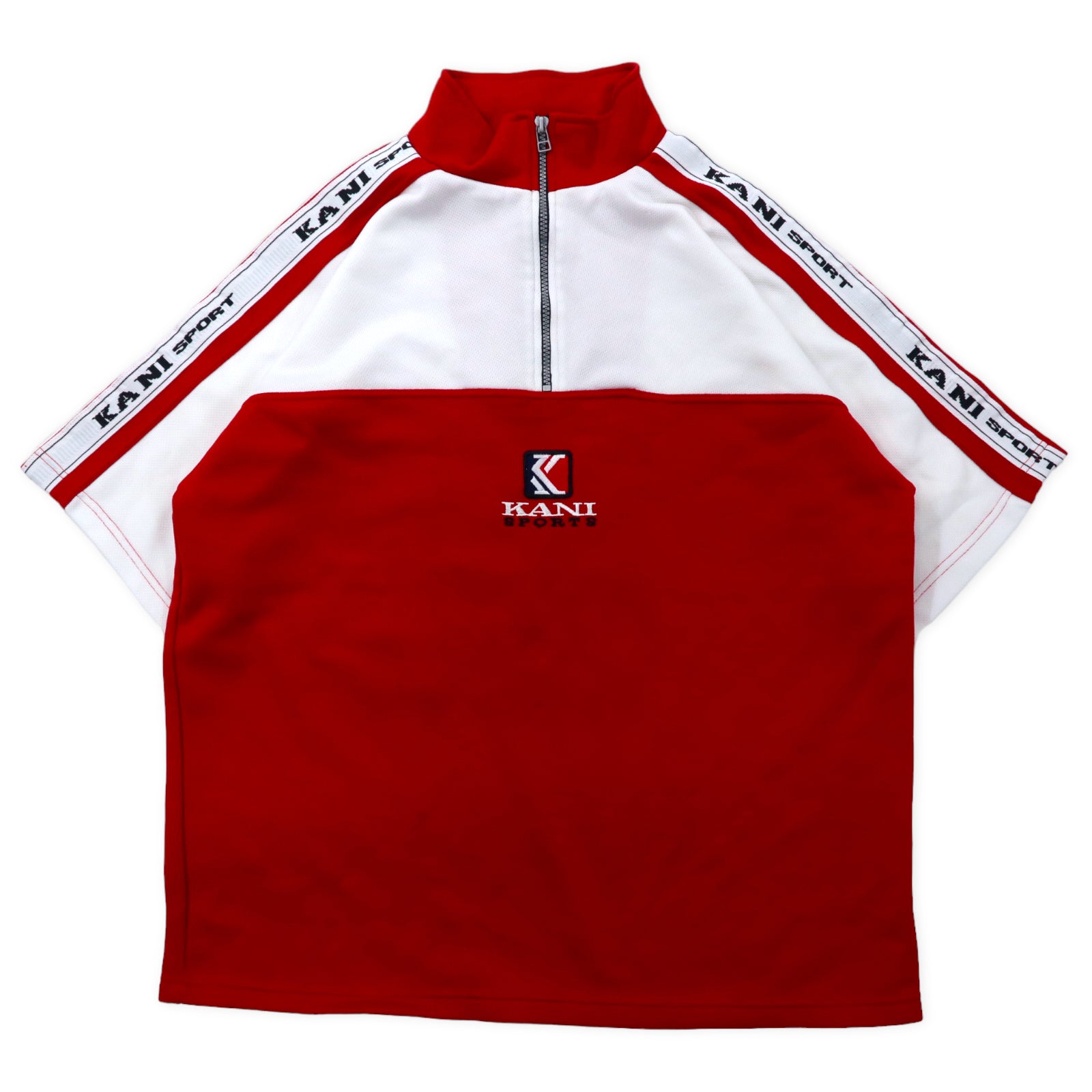KANI-Sports (KARL KANI) 90's Half Zip Track Jacket Jersey Short 