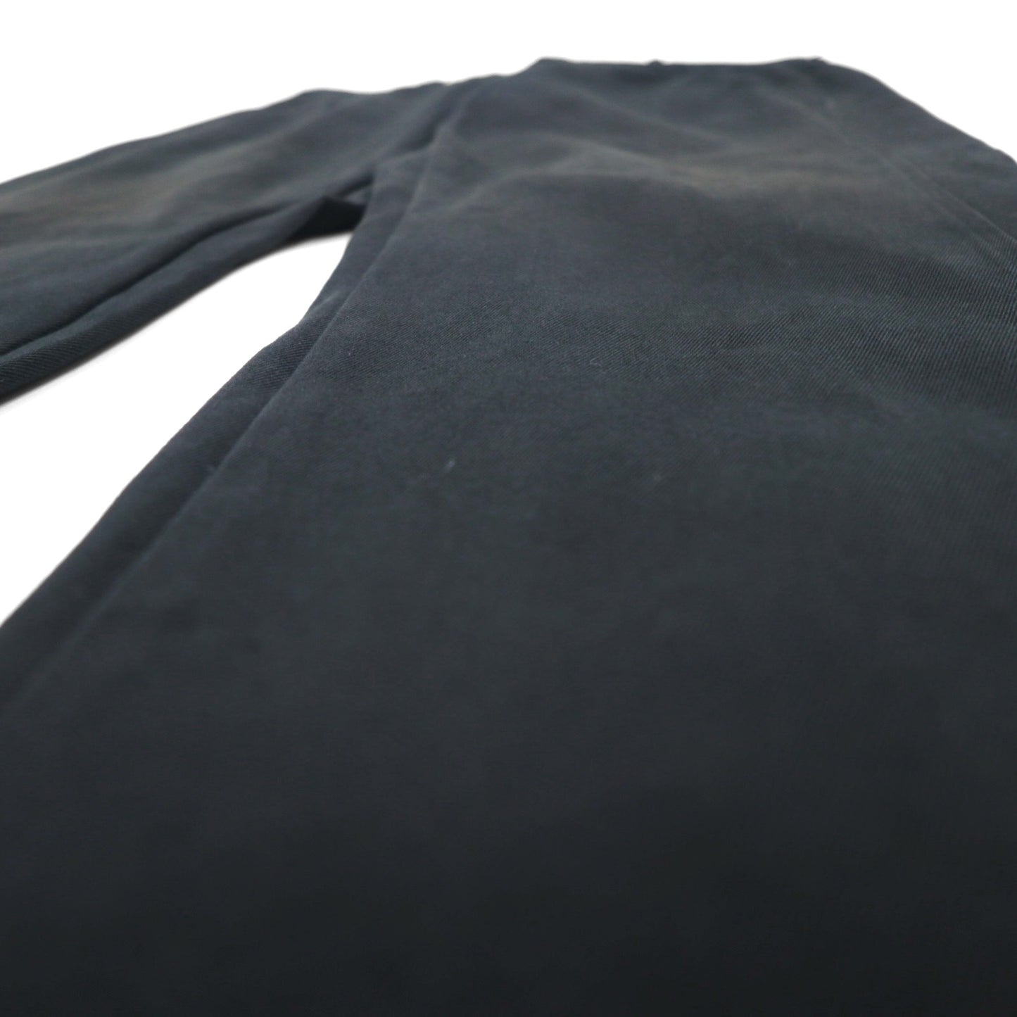 GUCCI イタリア製 ワイド フレア スラックスパンツ L ブラック コットン