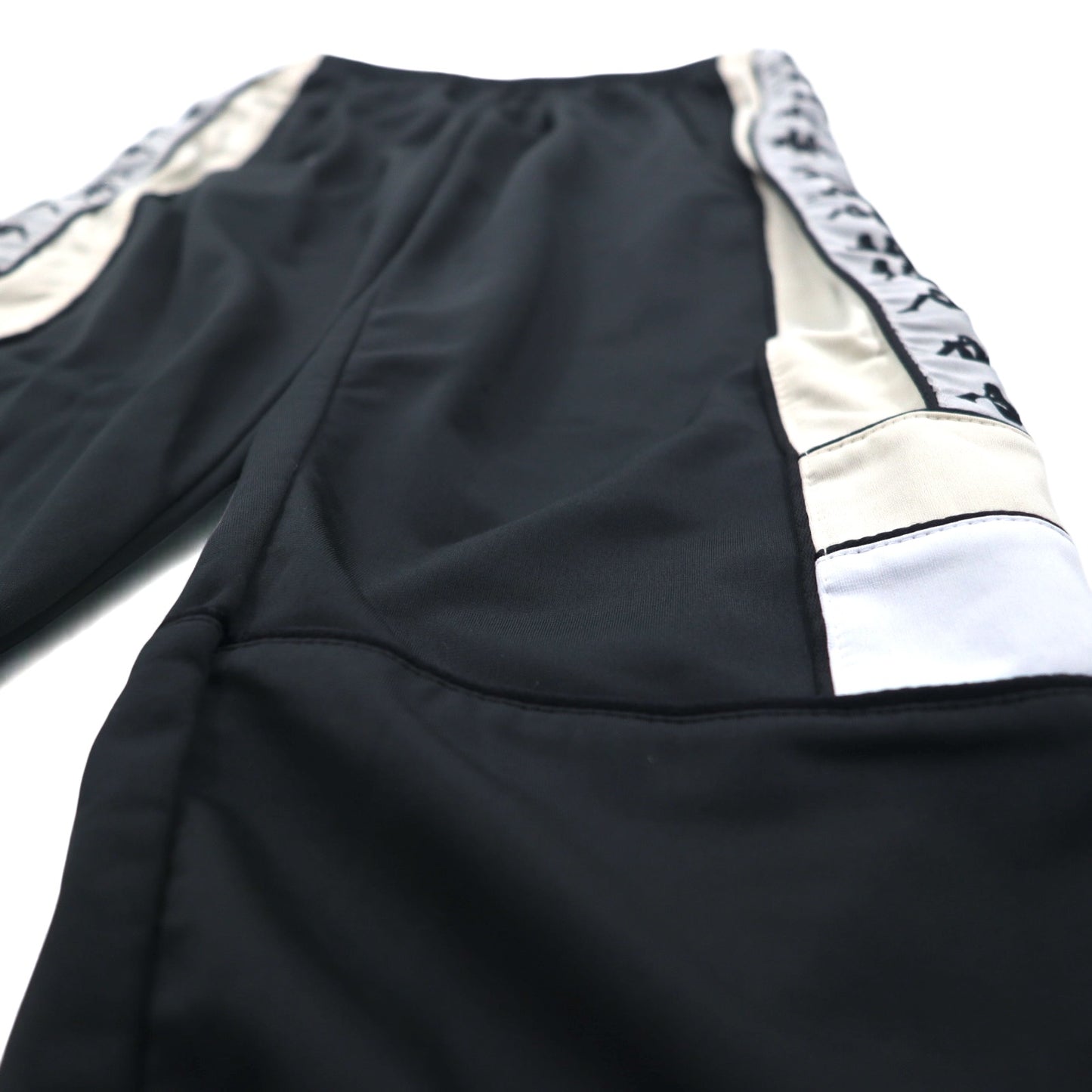 Kappa 00年代 トラックパンツ ジャージ L ブラック ポリエステル テープロゴ サイドライン