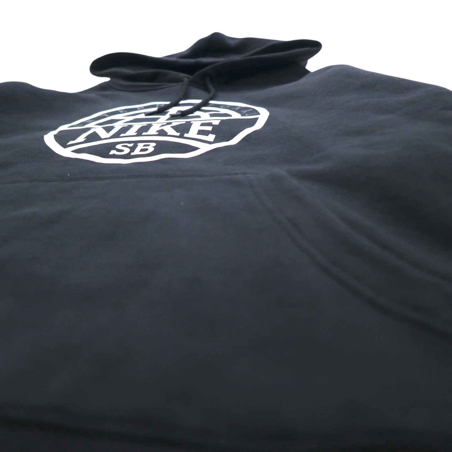 NIKE SB プリント プルオーバー パーカー L ブラック コットン 裏起毛 DM0865-010