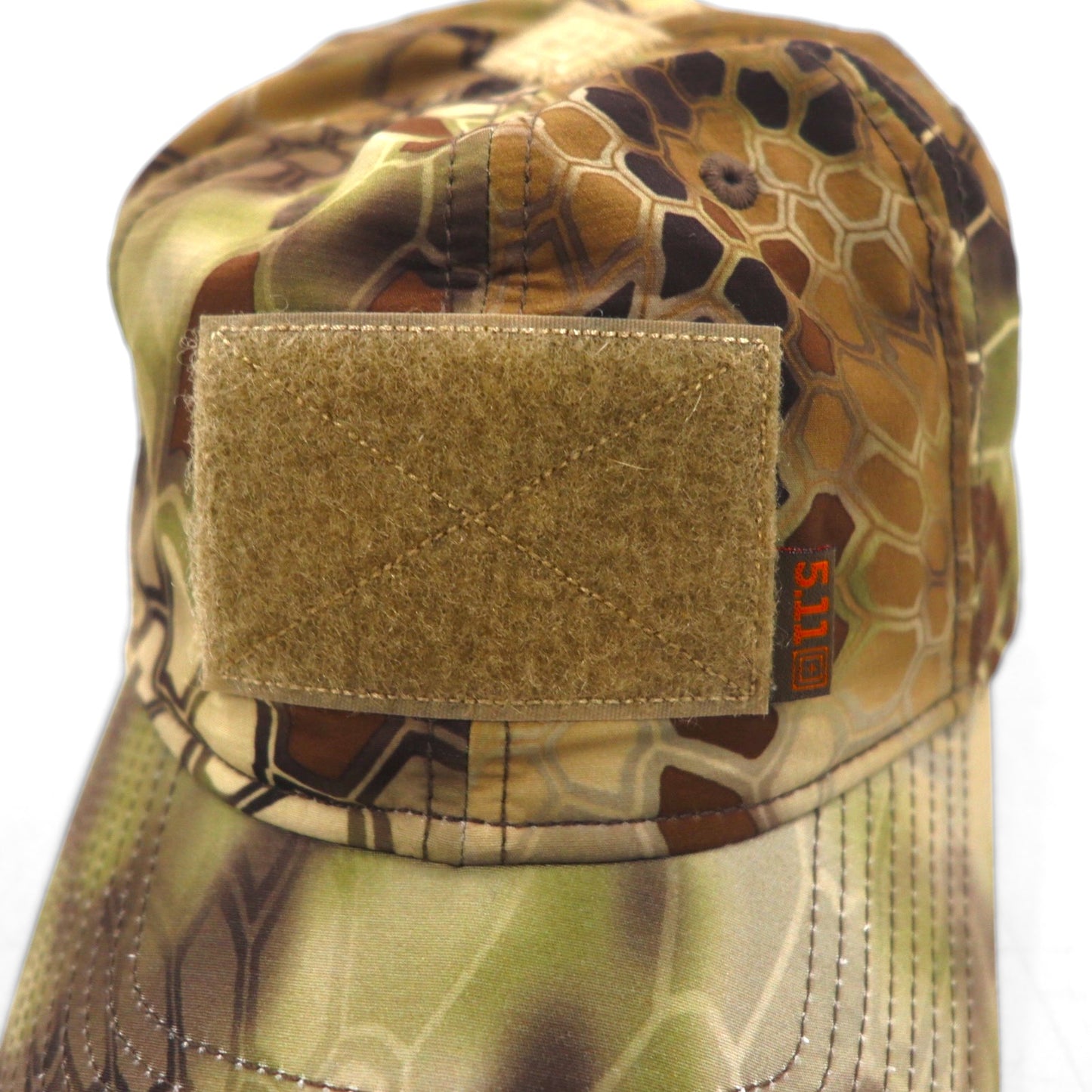 5.11 TACTICAL カモフラ 迷彩 ミリタリーキャップ FREE ベルト カーキ ポリエステル 星条旗