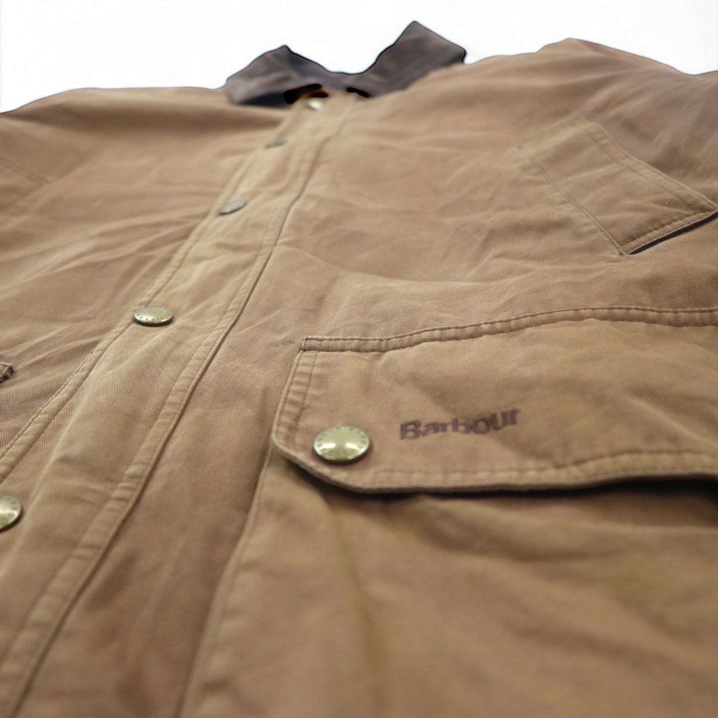 Barbour Beaufort Jacket, Large, Brown, Cotton, 3 Warrant, T353 13071