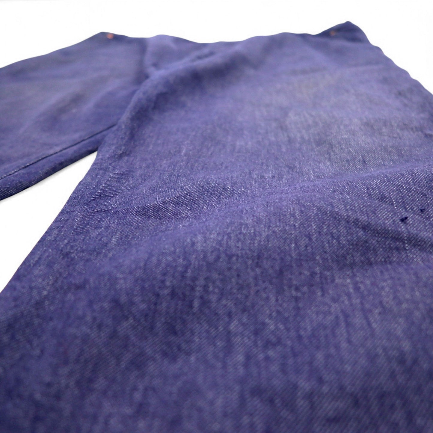 Le Mont Saint Martin 70年代 フランス製 フレンチワーク デニムパンツ 3XL インディゴ ブルー TERGAL