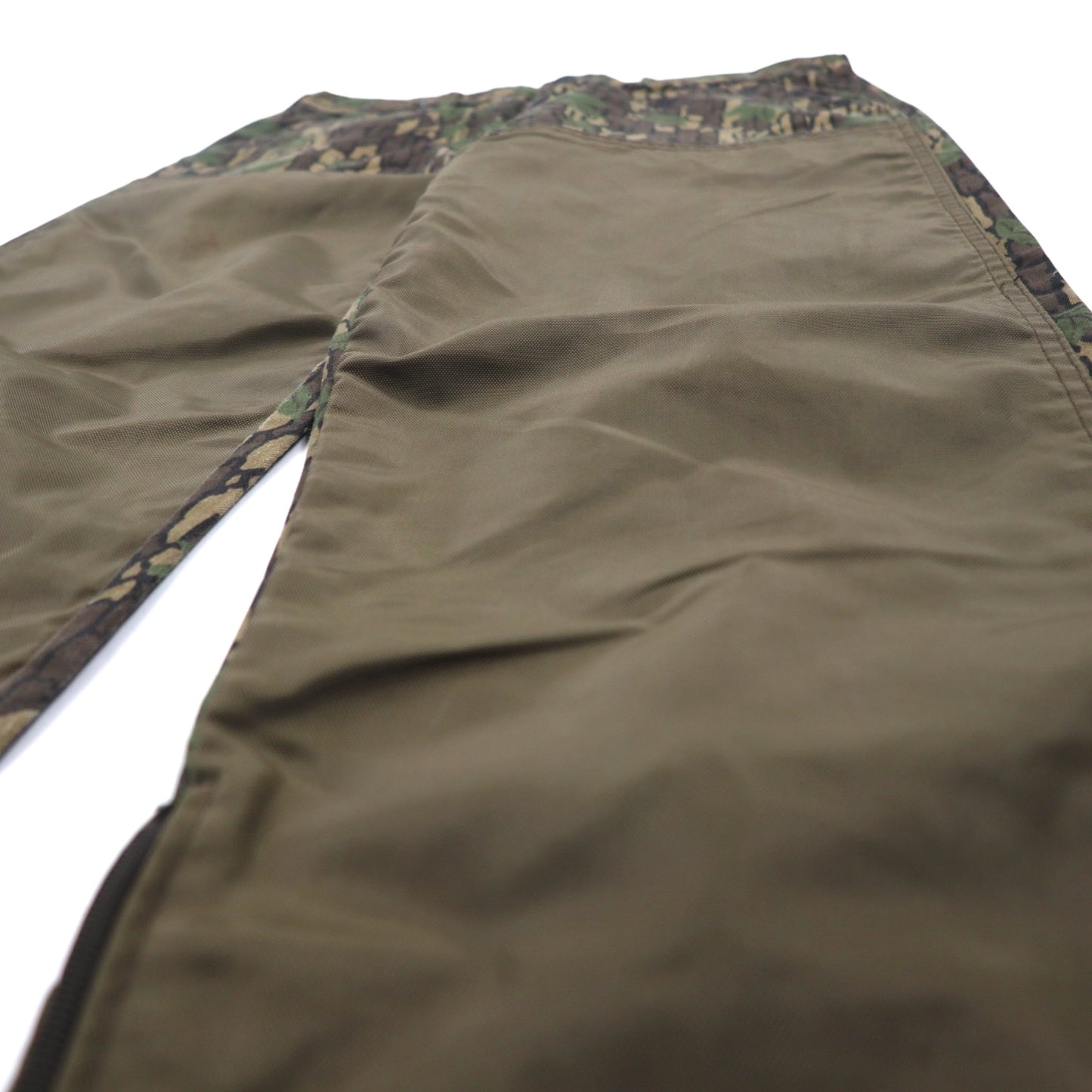 90年代 WINCHESTER ハンティングパンツ L カーキ リアルツリー カモフラ 切替 CONCEAL 裾ジップ