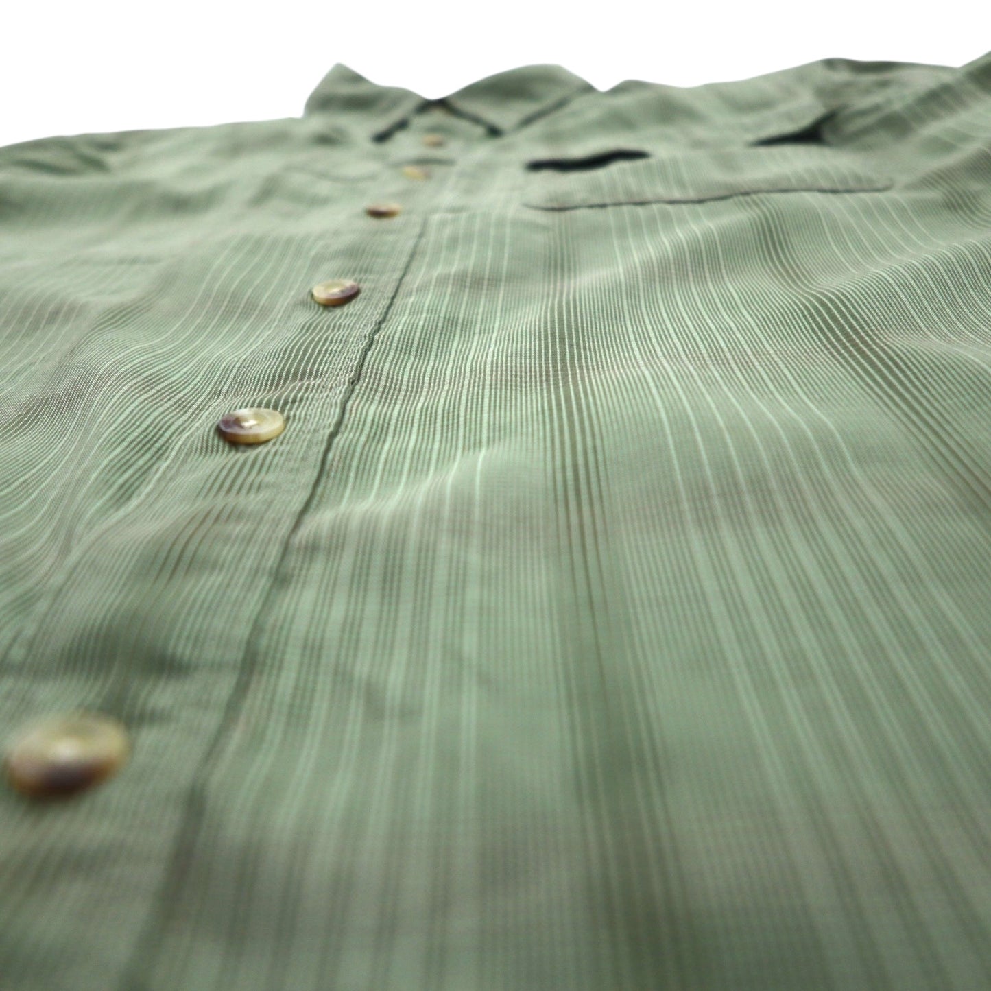 THE NORTH FACE Short Sleeve Dry Outdoor Shirt M Khaki Polyester Modal Mesh Liner Moisture Permeable International Standard