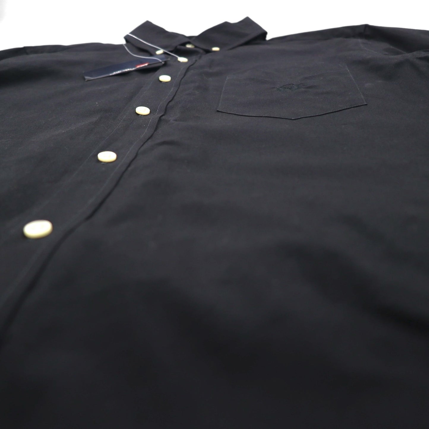 CHAPS Ralph Lauren ボタンダウン シャツ L ブラック エルボーパッチ 未使用品