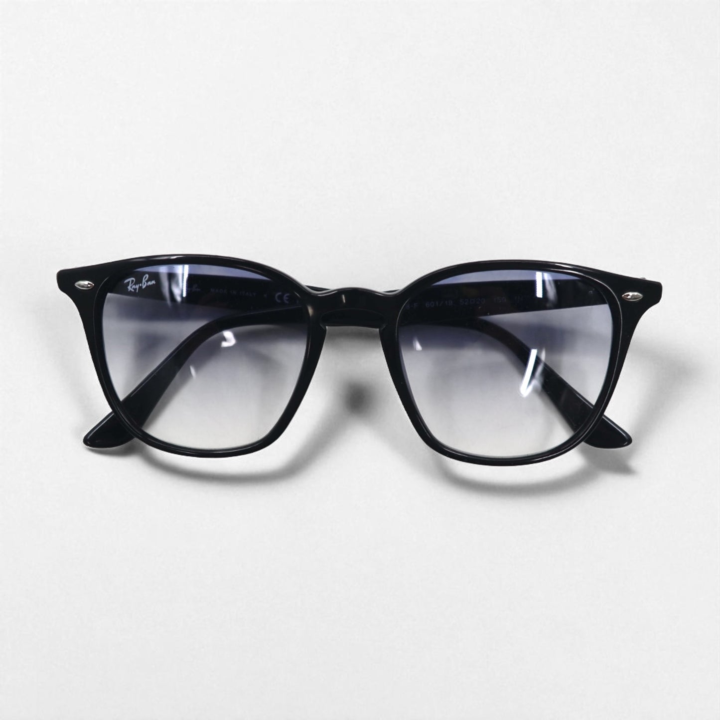 Ray-Ban ウェリントン サングラス ブラック RB4258-F 601/19 52-20 1N イタリア製