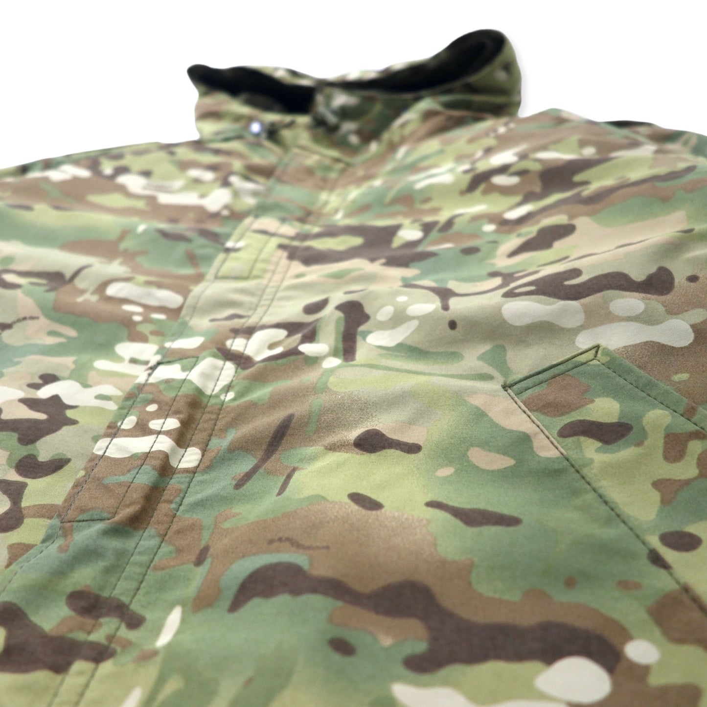 HOUSTON ECWSC 3WAY コールドウェザー パーカー XL カーキ カモフラ ナイロン 撥水 ボアフリースライナー着脱式 ミリタリー US ARMY 米軍 ECWCS PARKA COLD WEATHER 8405-01-228-1316