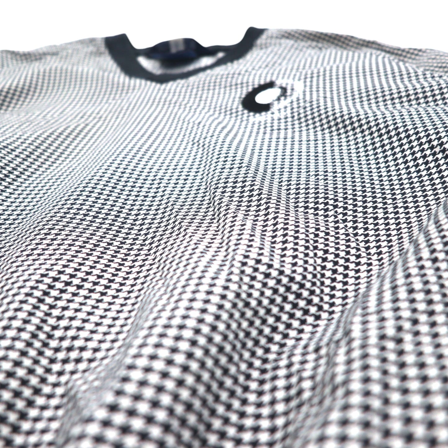 SUNDERLAND of SCOTLAND スコットランド製 ピステ プルオーバー ナイロンジャケット L ホワイト 千鳥格子