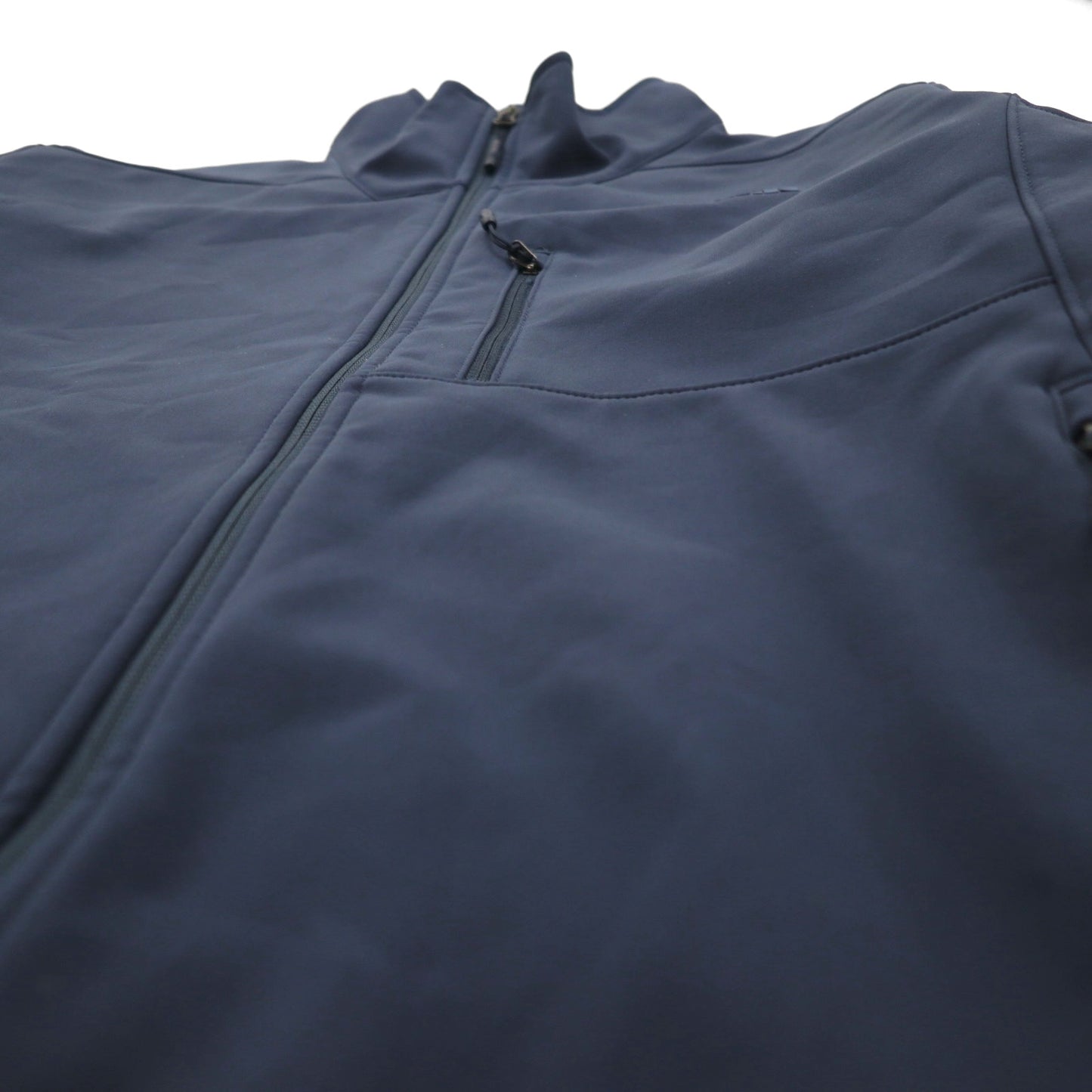 THE NORTH FACE ソフトシェルジャケット APEX BIONIC2 フリースジャケット L ネイビー ドローコード WINDWALL A2RE7U6R US規格