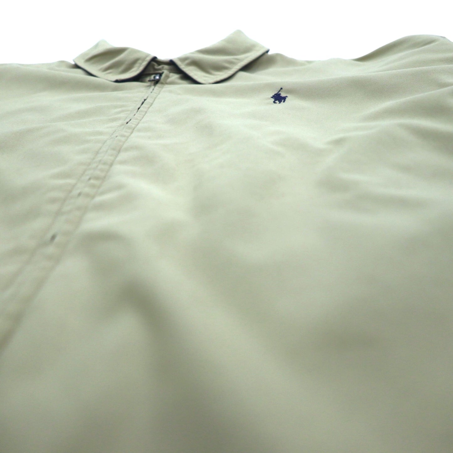 Polo Ralph Lauren 90年代 スウィングトップ ハリントンジャケット XL ベージュ チンストラップ スモールポニー刺繍