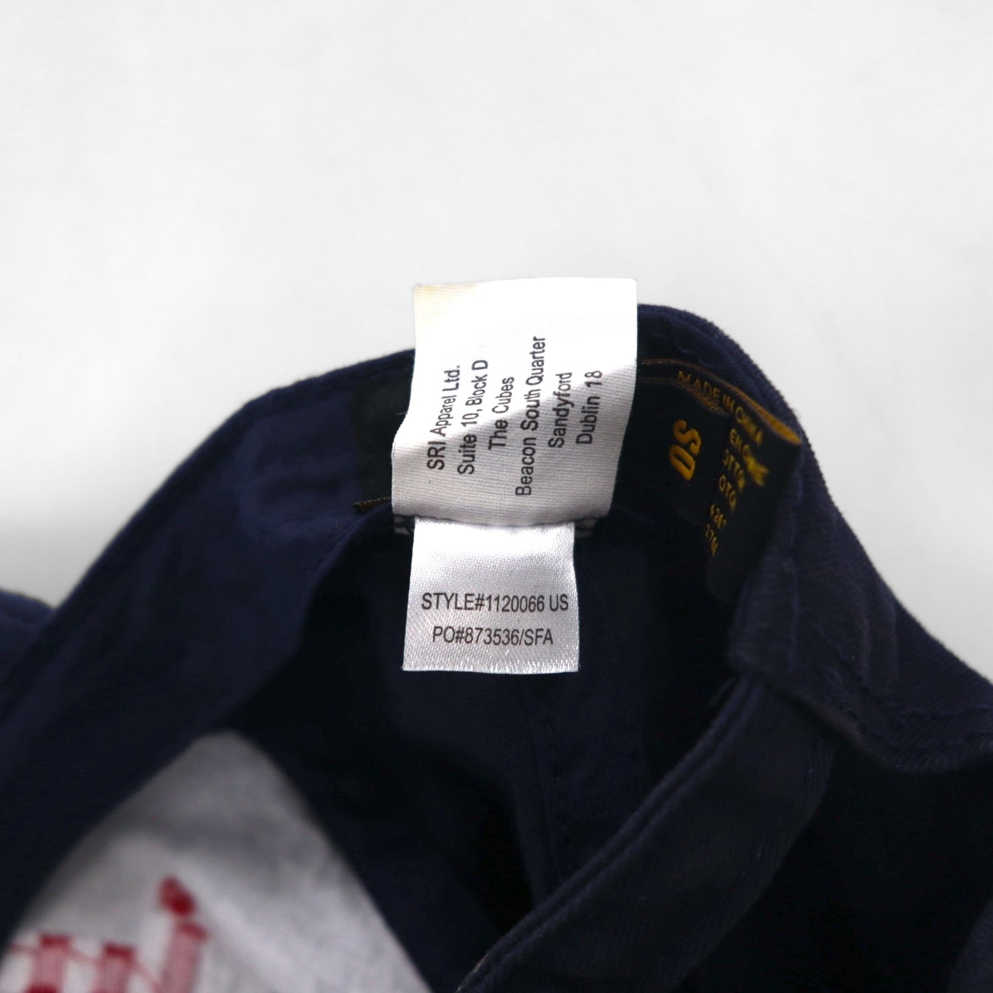 CAT American Company 6 Panel Cap FREE Belt Navy Cotton Stars and Stripes