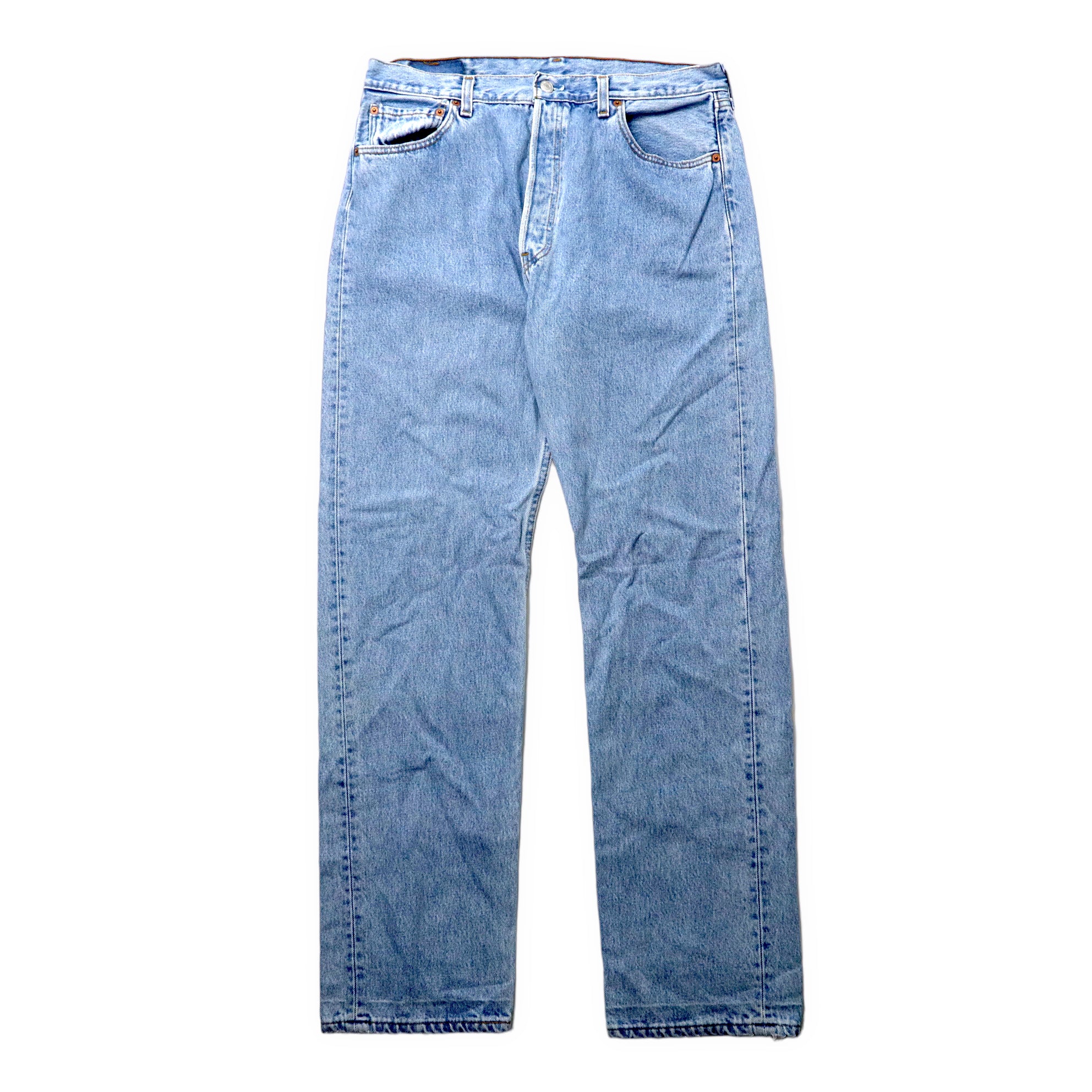USA MADE LEVI'S 501 90s Denim Pants 36 Blue Ice Wash button Back