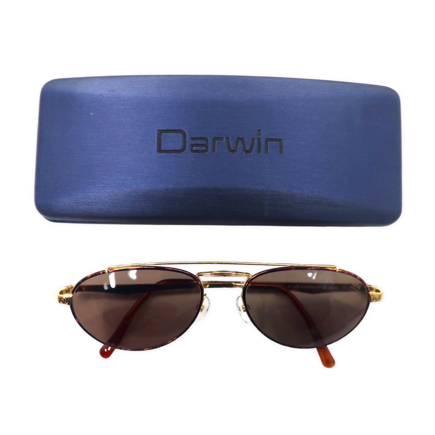 CARRERA ダブルブリッジ サングラス ティアドロップ ゴールド ベッコウ 5519 41 56-18 140 オーストラリア製