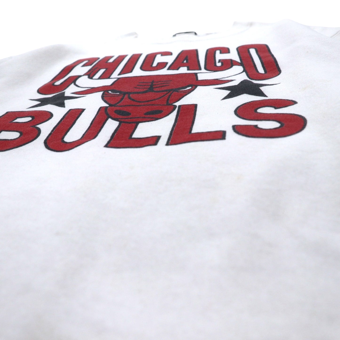 Vintage 90s USA Made Sweatshirt NBA CHICAGO BULLS 90s USA Made Print Sweatshirt L White Chicago Bulls