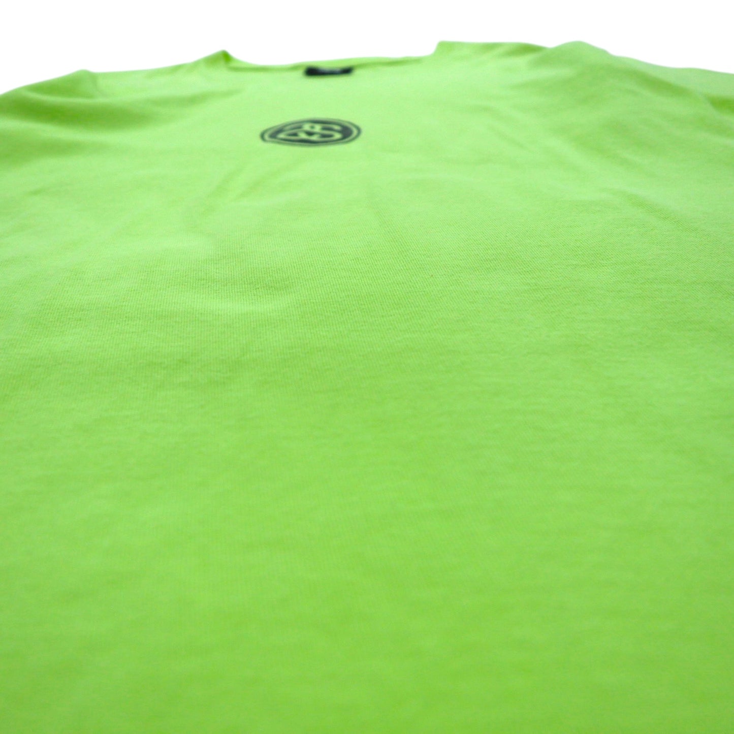 stussy Chanel logo print T-shirt S green cotton