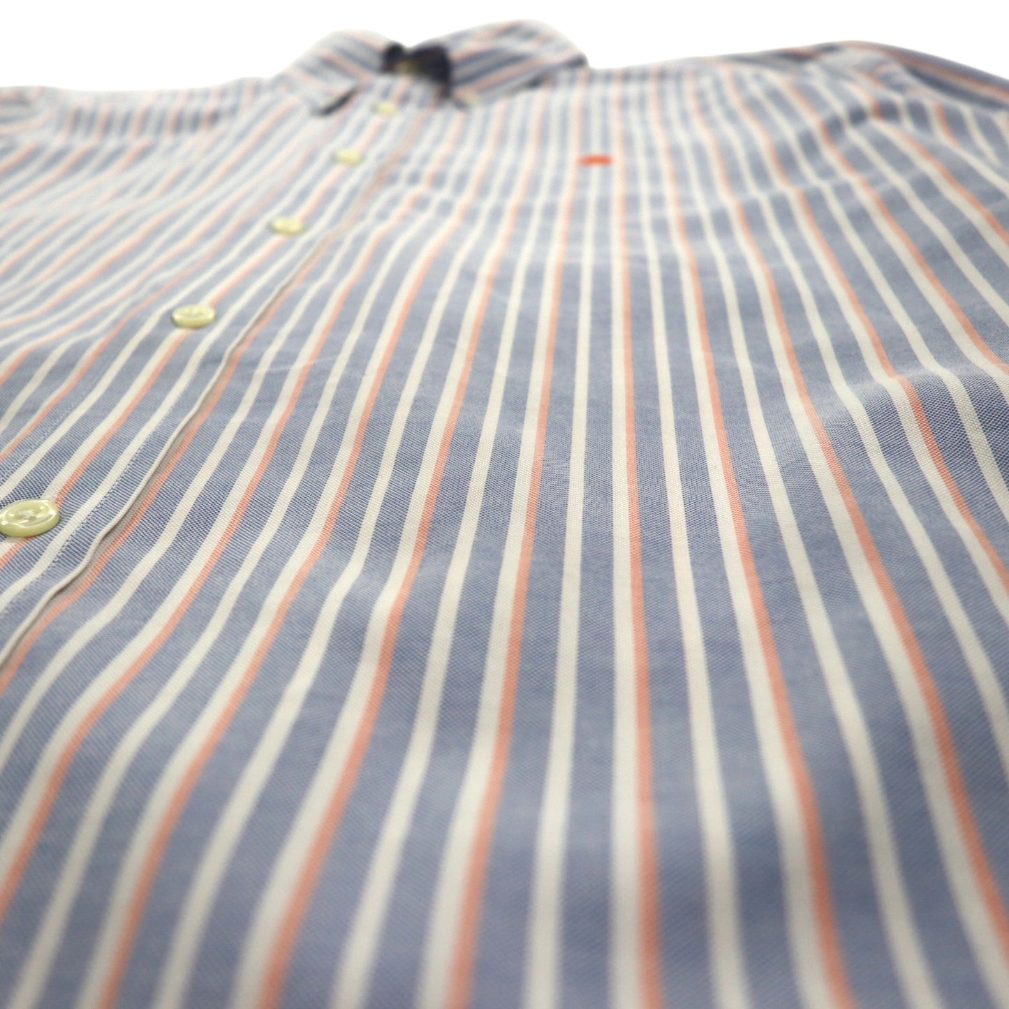 Brooks Brothers オックスフォード ボタンダウン シャツ XL ブルー REGENT ストライプ スーピマコットン