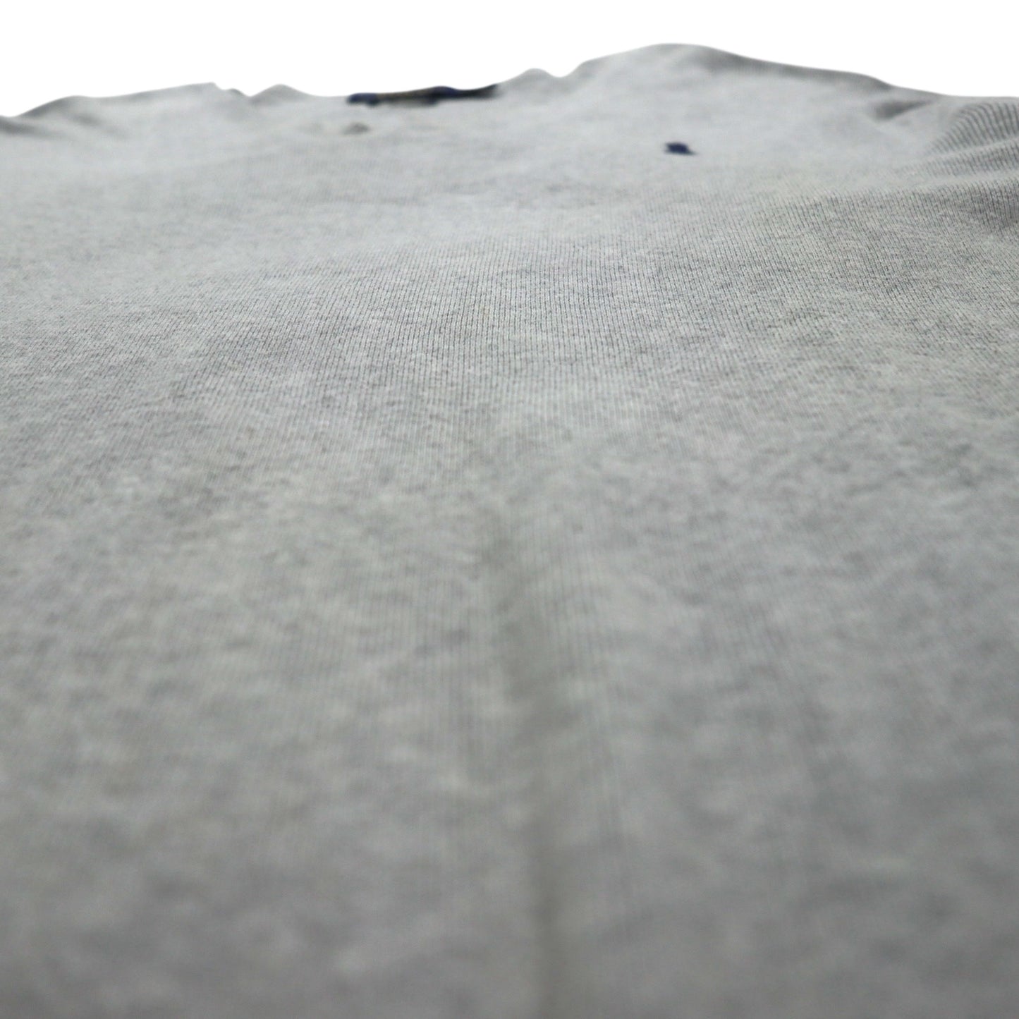 Polo Ralph Lauren Vネック ピマコットン ニット セーター L グレー スモールポニー刺繡