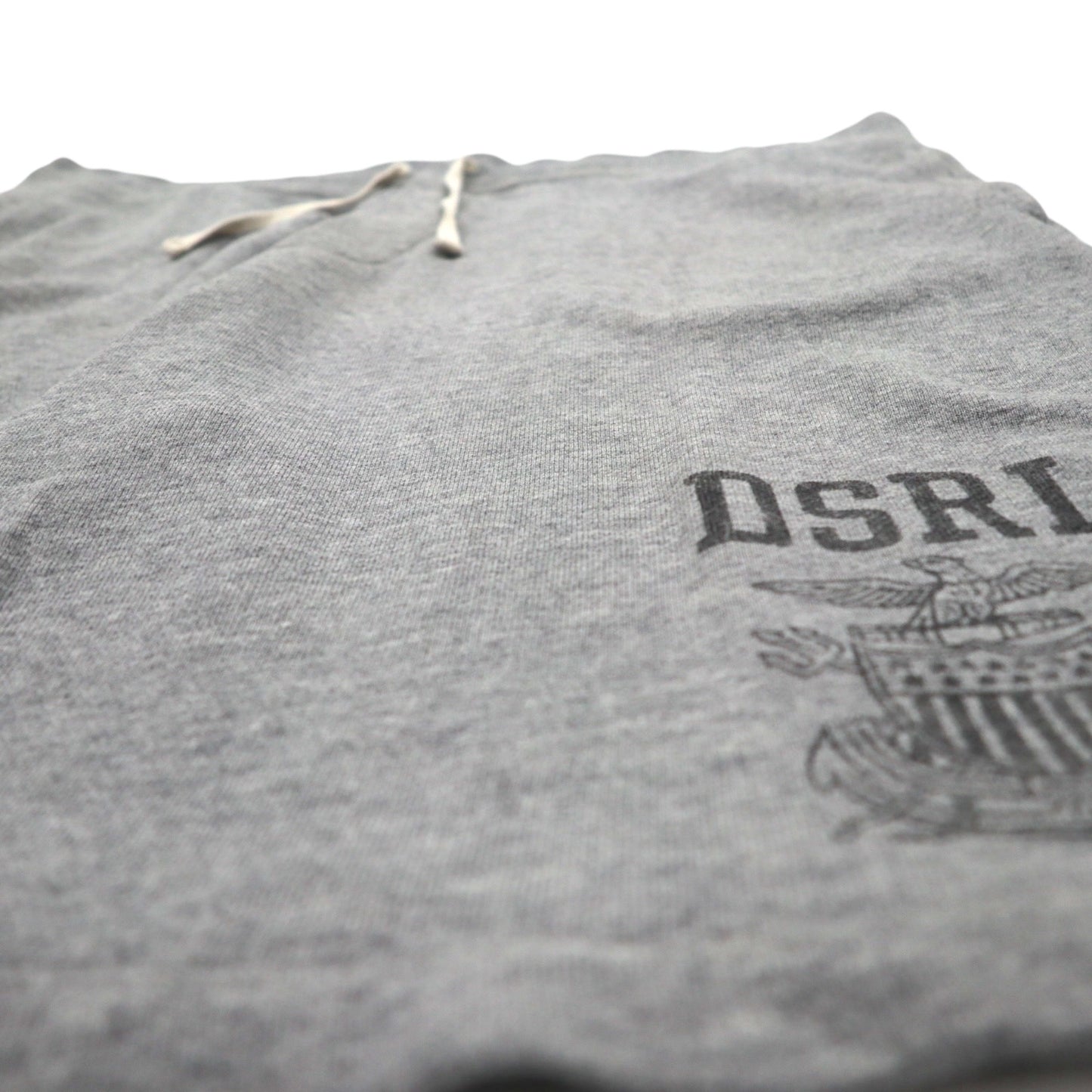 DENIM & SUPPLY RALPH LAUREN スウェット ショートパンツ ハーフパンツ L グレー 染み込みプリント DSRL