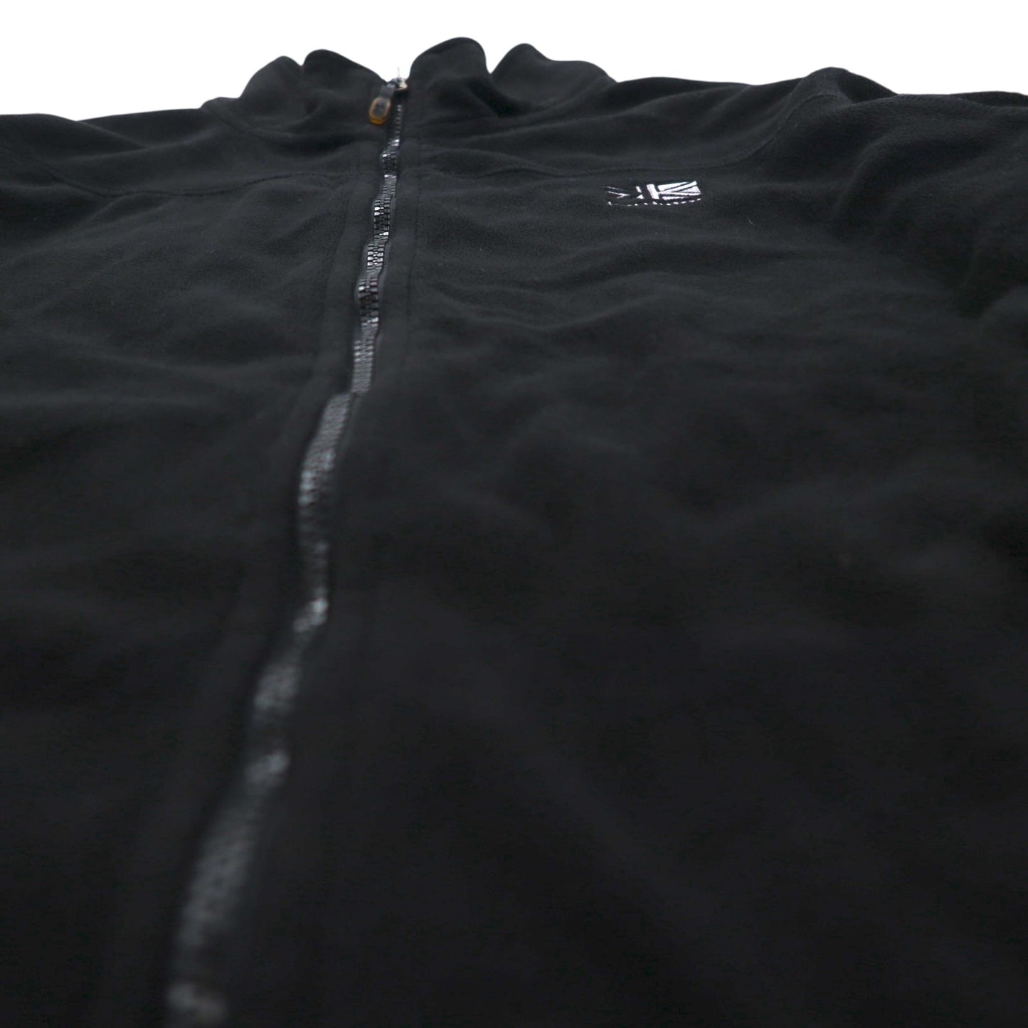 karrimor フルジップ フリースジャケット L ブラック ジップポケット KS-300