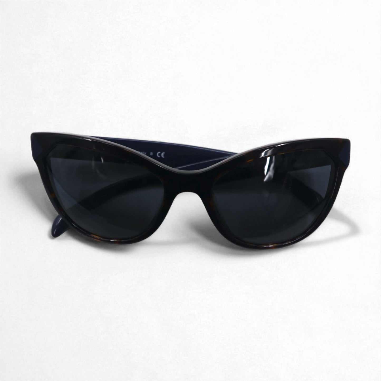 PRADA Italian-Made Fox Sunglasses, Brown, SPR21S-F, 56-19, 2AU-2K1, 140mm, 3N