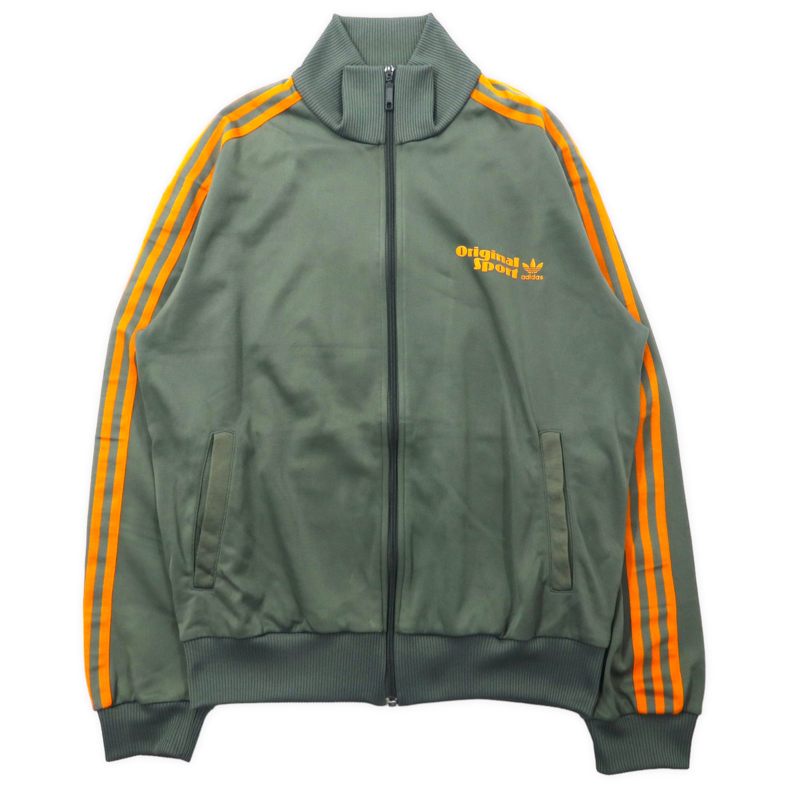 adidas originals 00年代 トラックジャケット ジャージ O カーキ 3