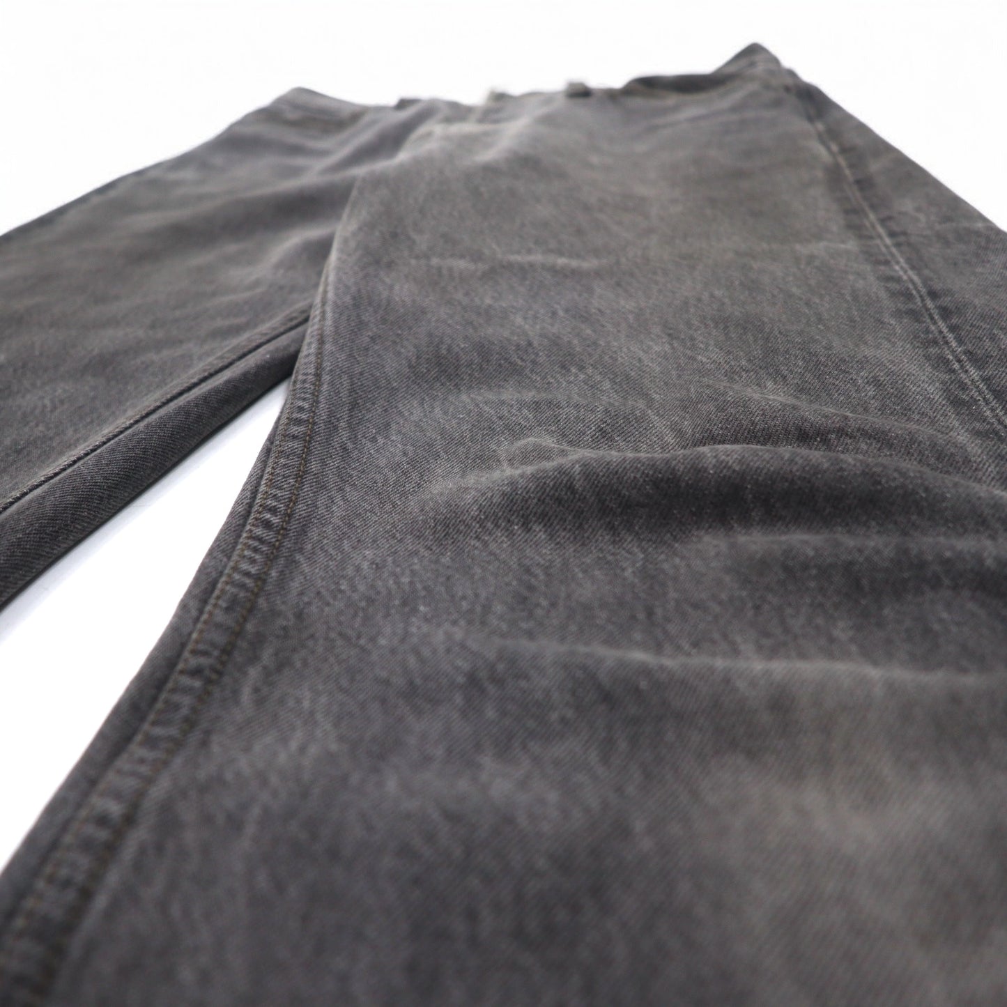 THE モンゴリアンチョップス ハカマルイチ デニムパンツ FREE グレー 501 リメイク 日本製