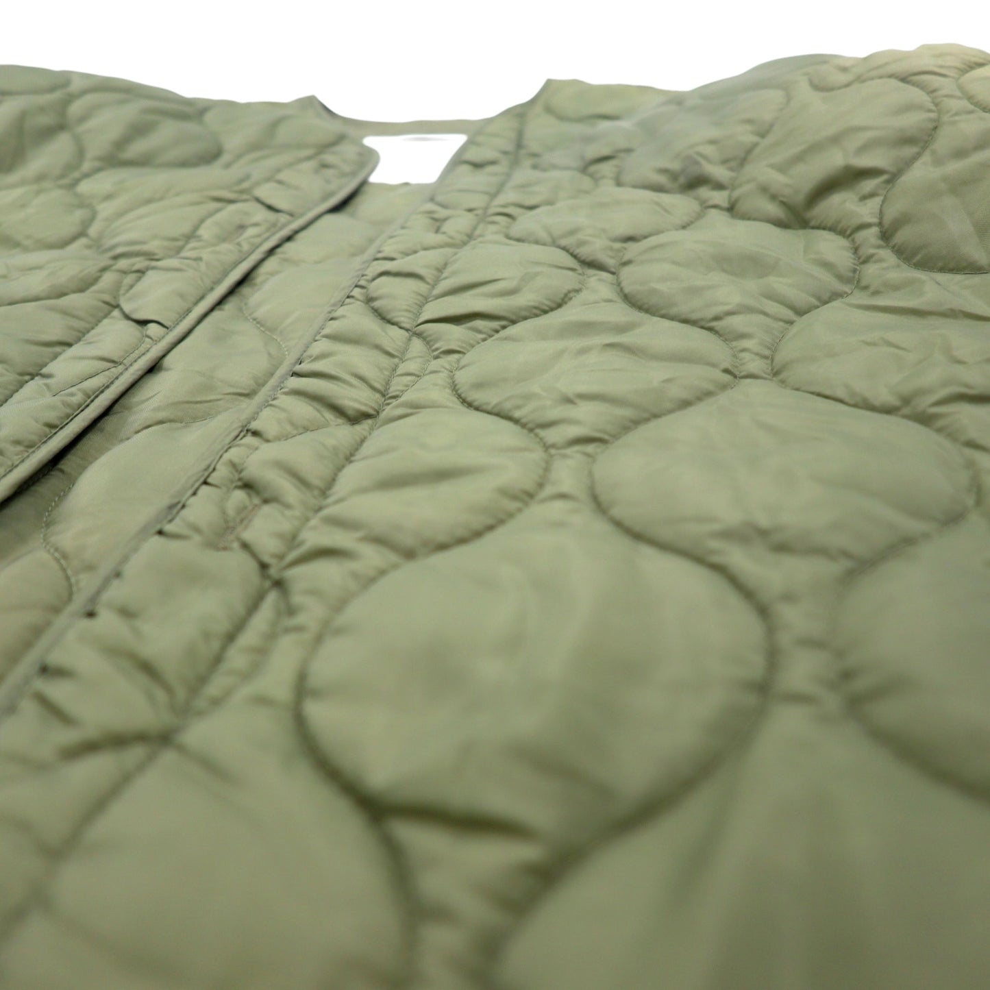 US ARMY 米軍 キルティングライナー ジャケット XXL カーキ ナイロン ミリタリー ROTHCO 1-0506-OM1.61