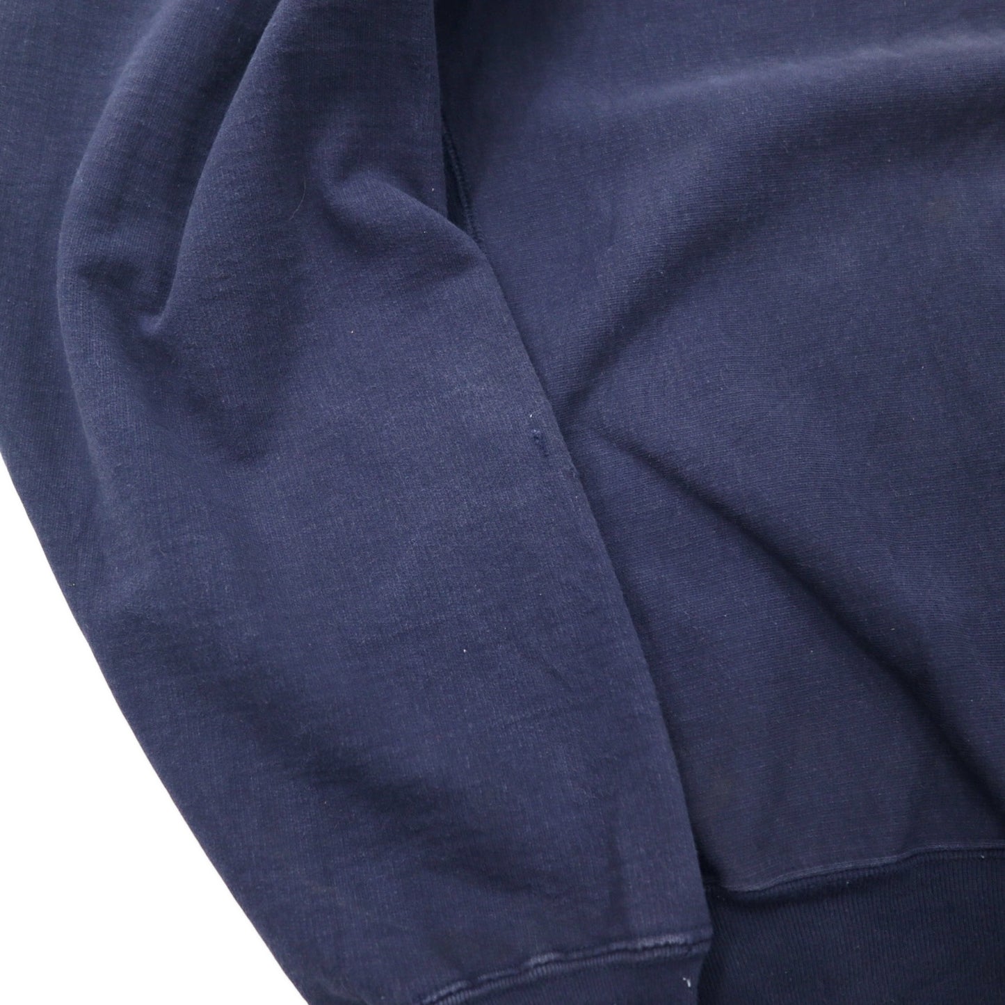 STEVE AND BARRY'S リバースウィーブ スウェット L ネイビー コットン パキ綿 裏起毛 AMERICA 星条旗 ビッグサイズ