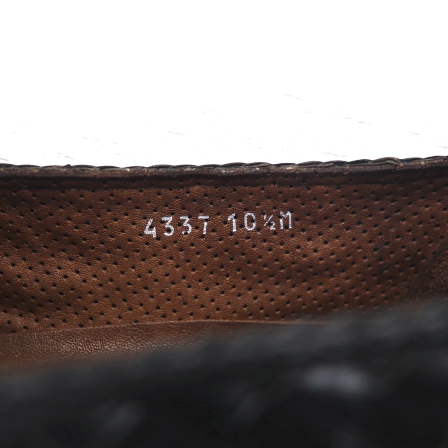 Bragano by Cole Haan イタリア製 イントレチャート タッセル ローファー 28.5cm レザー 編み込み 4337