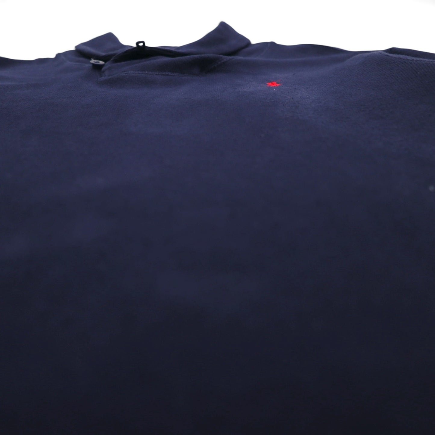 Polo Ralph Lauren 90年代 ショールカラー スウェット トレーナー L ネイビー スモールポニー刺繍