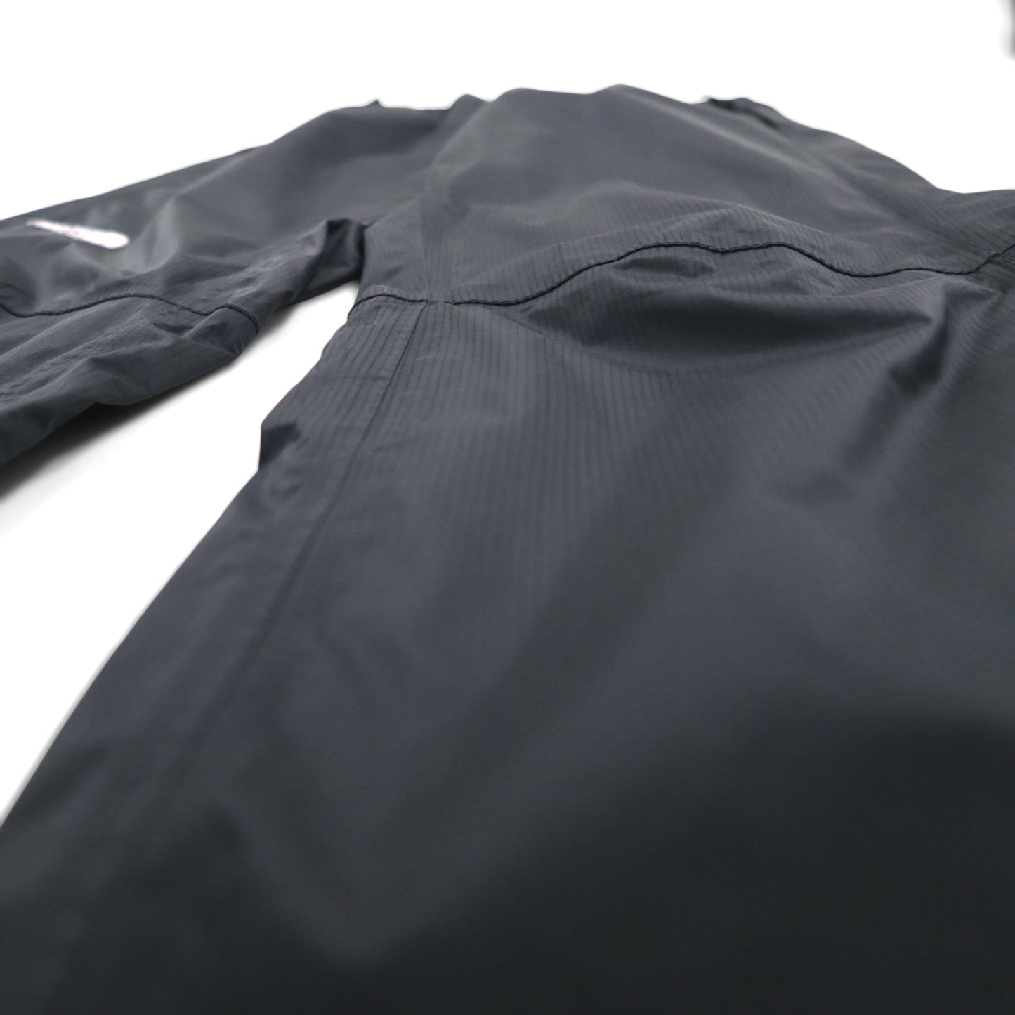 THE NORTH FACE アウトドア ナイロン テックパンツ HYVENT 防水 シェルパンツ S ブラック 裾 ジップ スリット