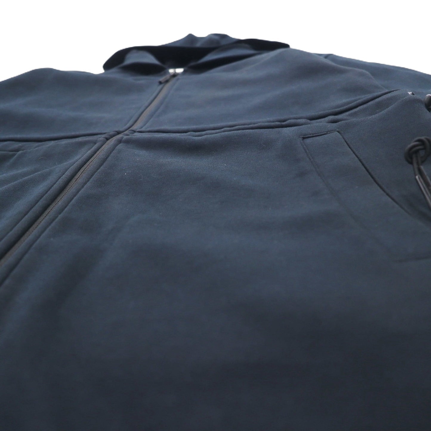 PUMA レーシング ミッドレイヤージャケット ジップパーカー M ブラック ドローコード 574882-01/14