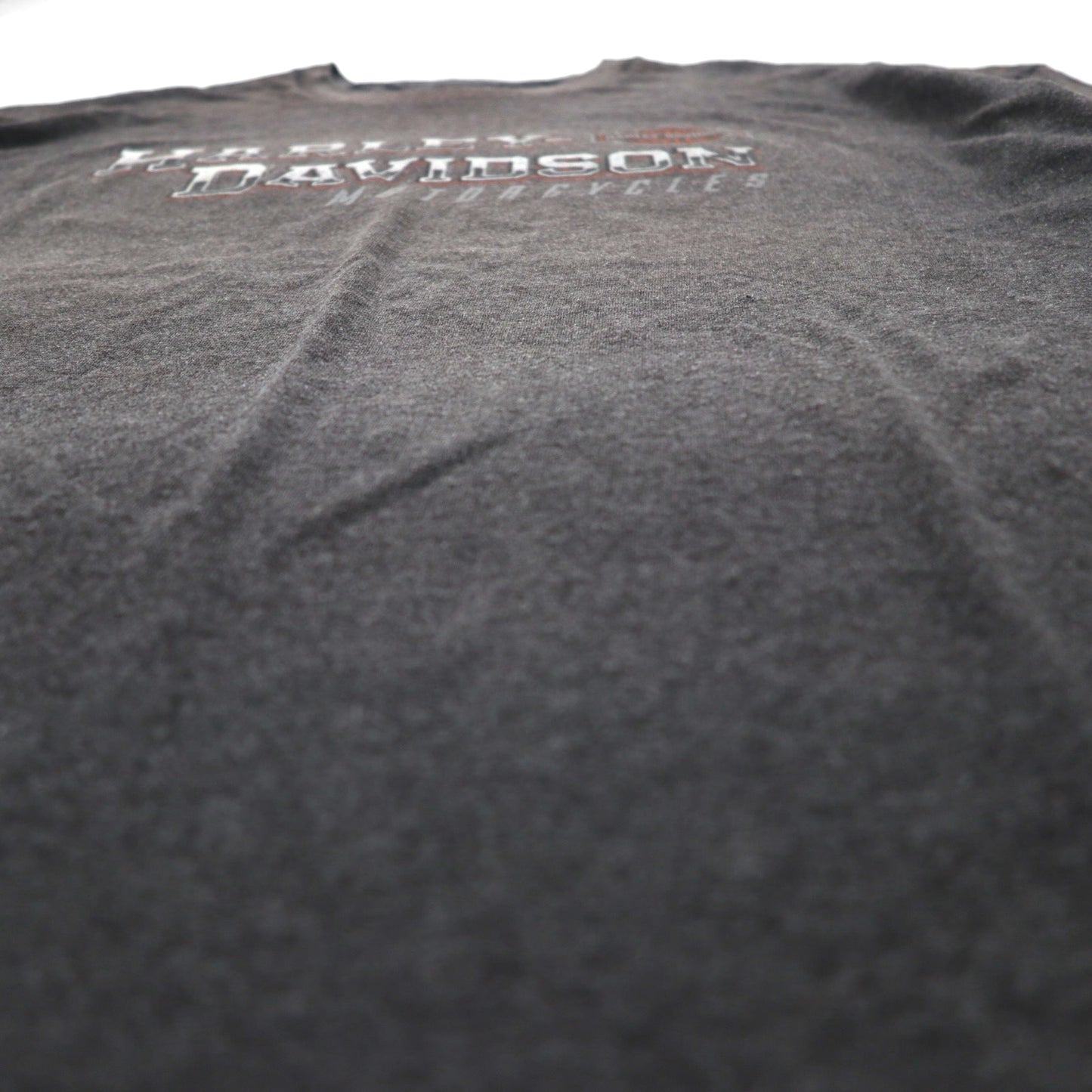 HARLEY DAVIDSON Double-sided Print T-Shirt 3XL Grey SILVER EAGLE Made in Nicaragua