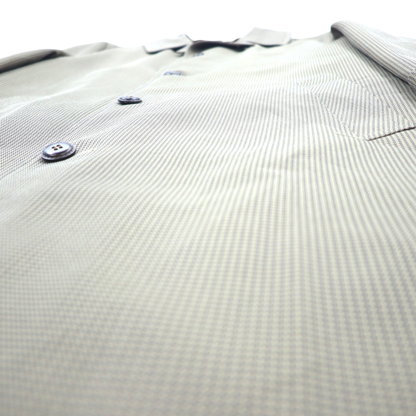 80s Neiman-Marcus Glen Check Balmacaan Coat Size 40 Gray Beige RASCHEL WARP KNIT