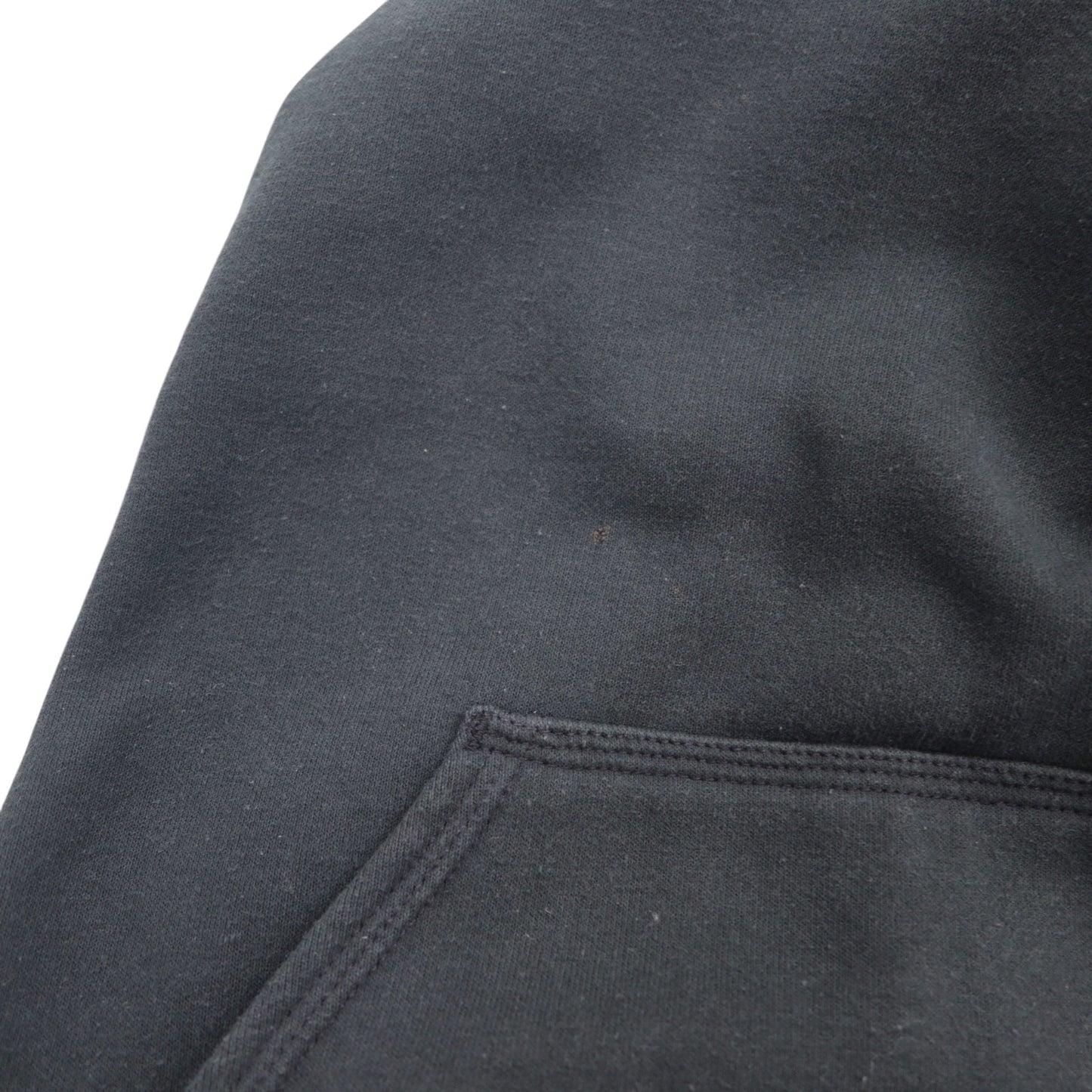 Carhartt ORIGINAL FIT pullover hoodie 2XL black cotton fleece lining sleeve logo MIDWEIGHT HOODED LOGO SWEATSHIRT K288 Made in Mexico