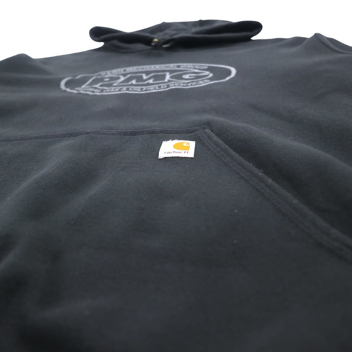 Carhartt ルーズフィット プルオーバーパーカー 2XL ブラック 裏起毛 Midweight Hooded Sweatshirt K121 BLK メキシコ製