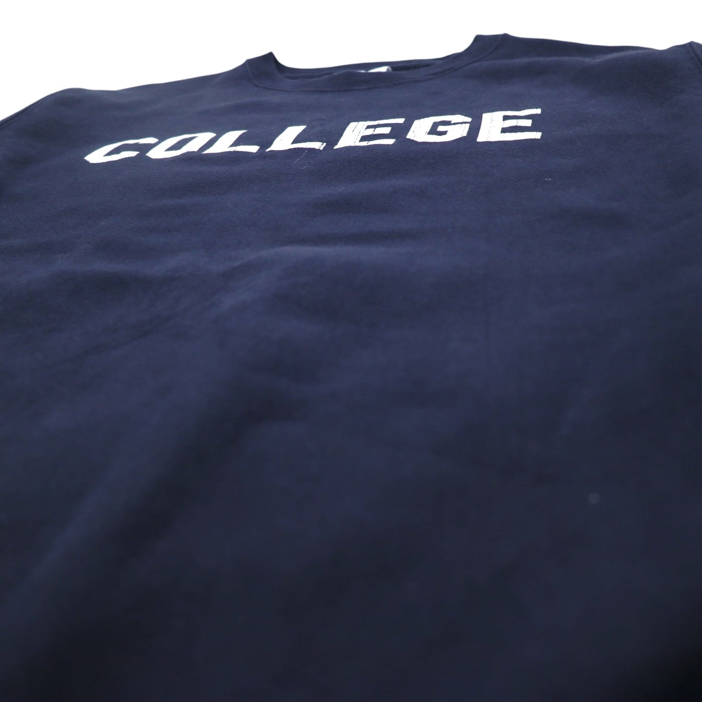 Champion リバースウィーブ REVERSE WEAVE スウェット XL ネイビー COLLEGE カレッジプリント 青単タグ 復刻 エルサルバドル製